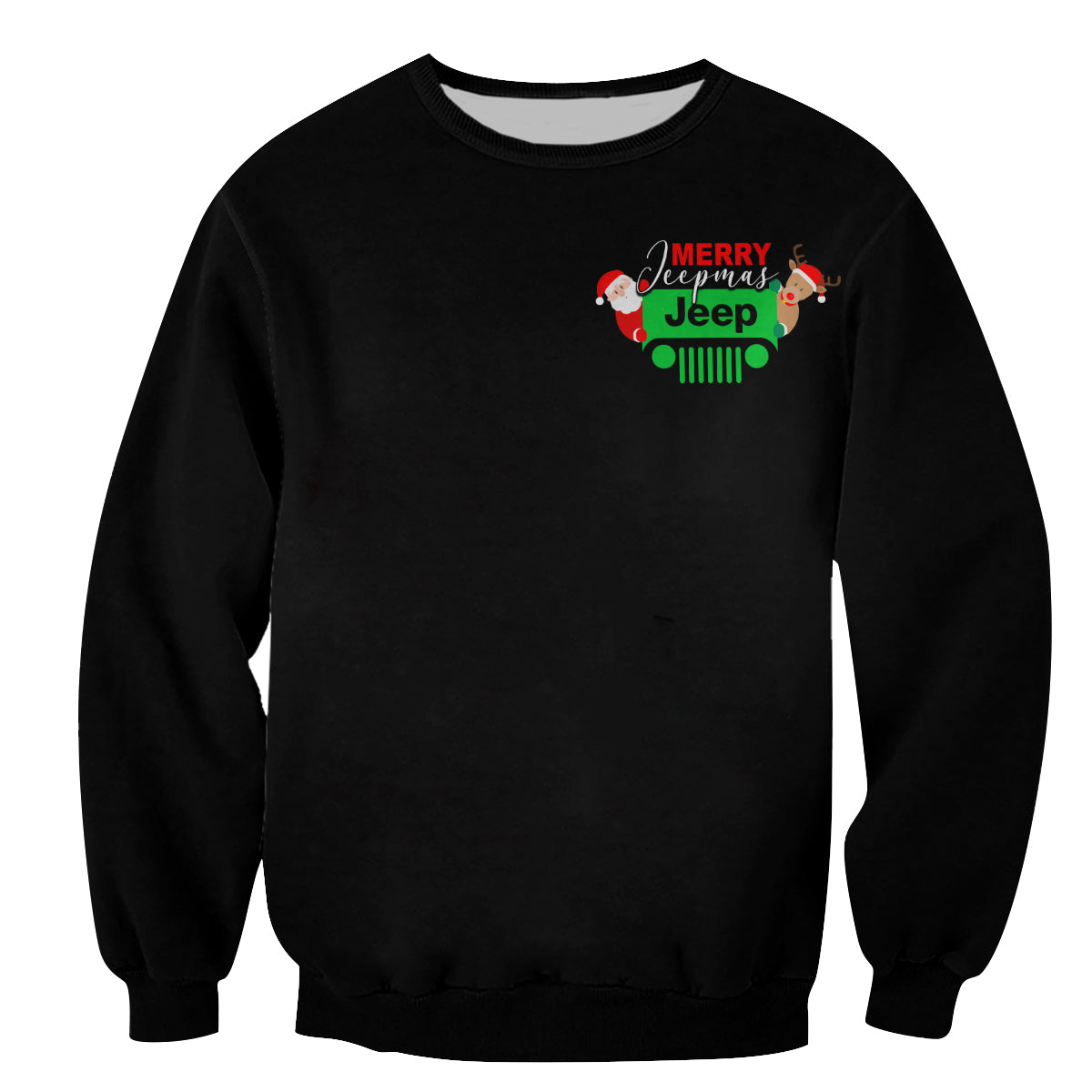 Sweatershirt JEEP - Santa Claus Chistmas No.2