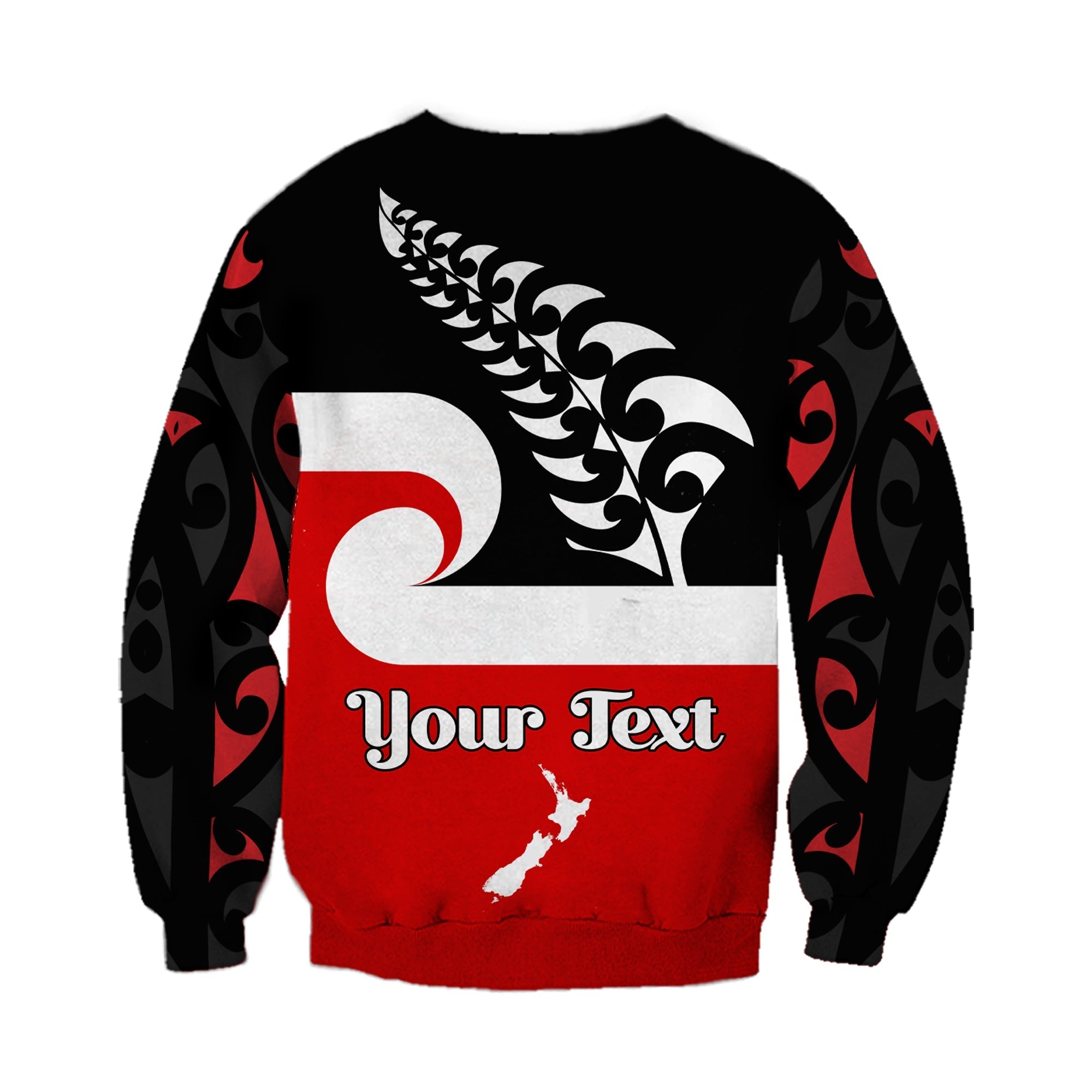 custom-personalised-waitangi-day-sweatshirt-maori-fern-and-tino-rangatiratanga-flag-lt13