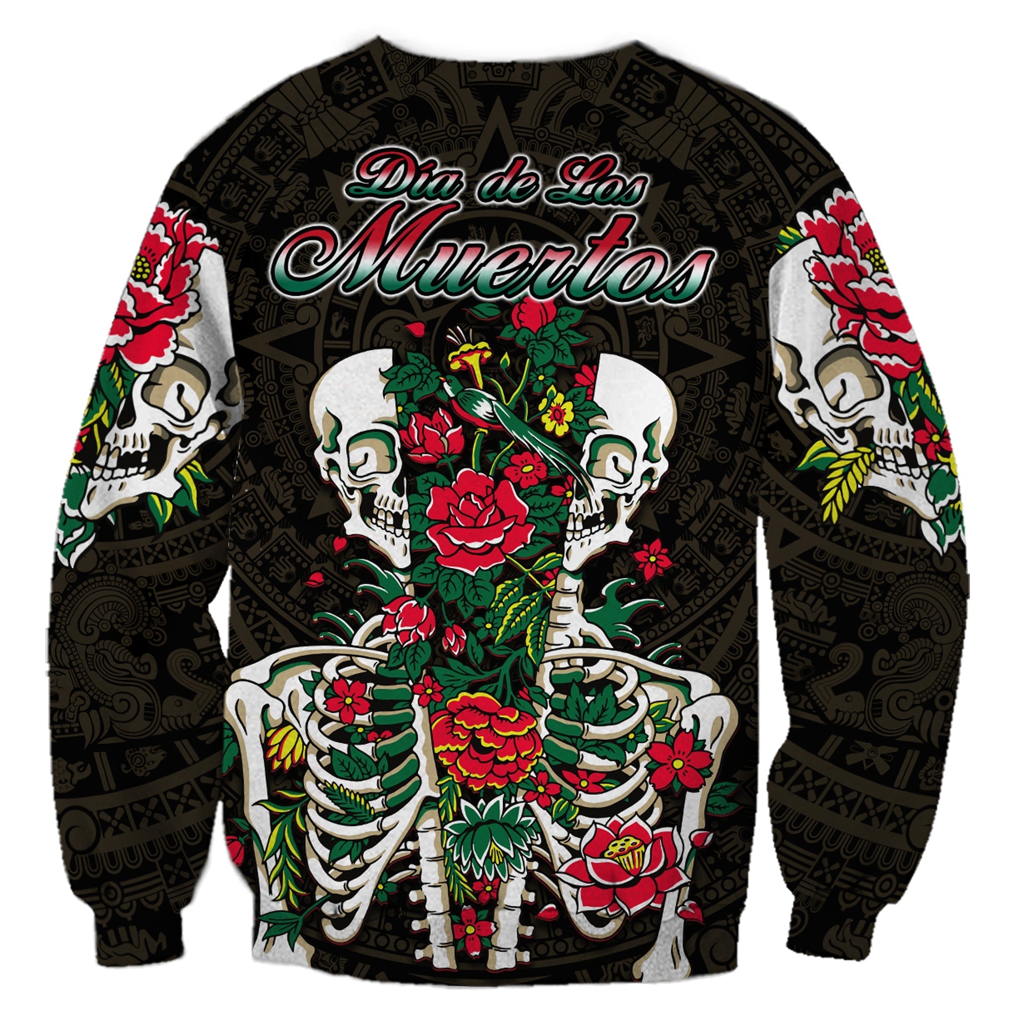 mexico-sweatshirt-floral-skull-dia-de-los-muertos