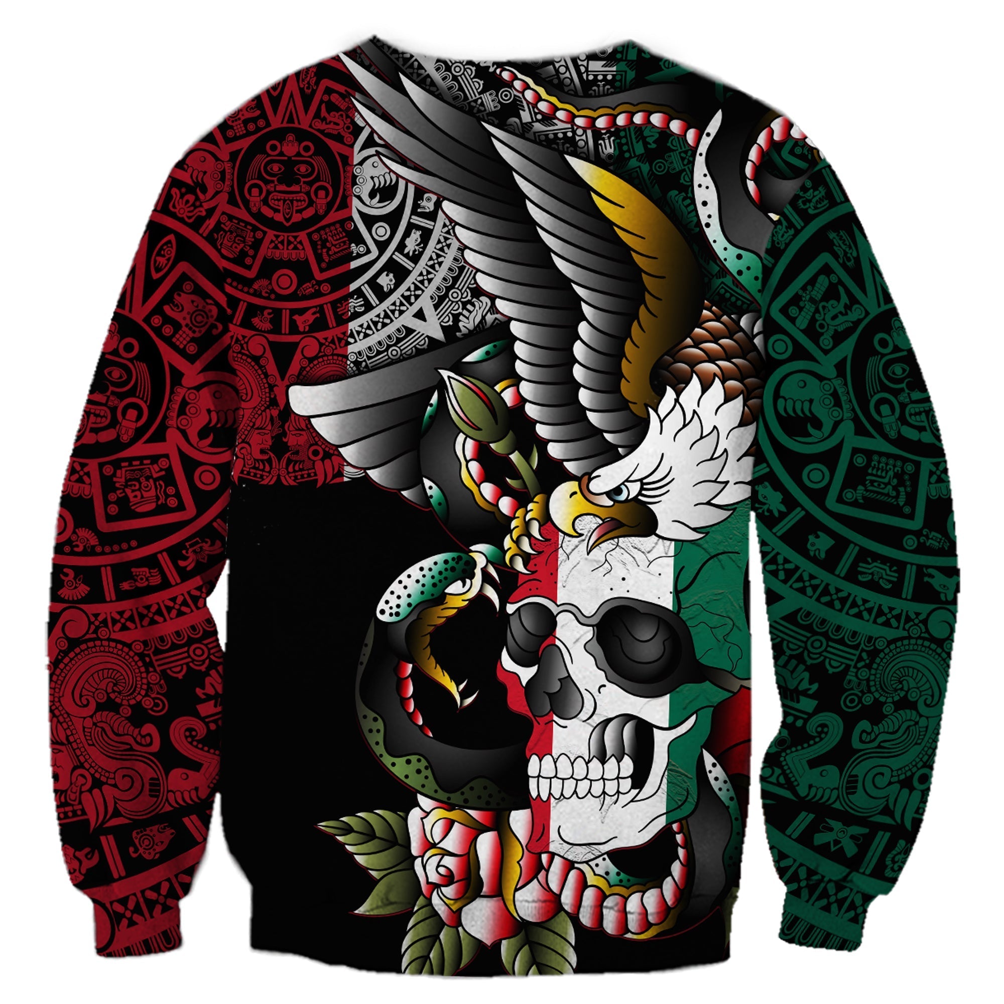 mexico-sweatshirt-mexican-skull-eagle-with-angry-snake