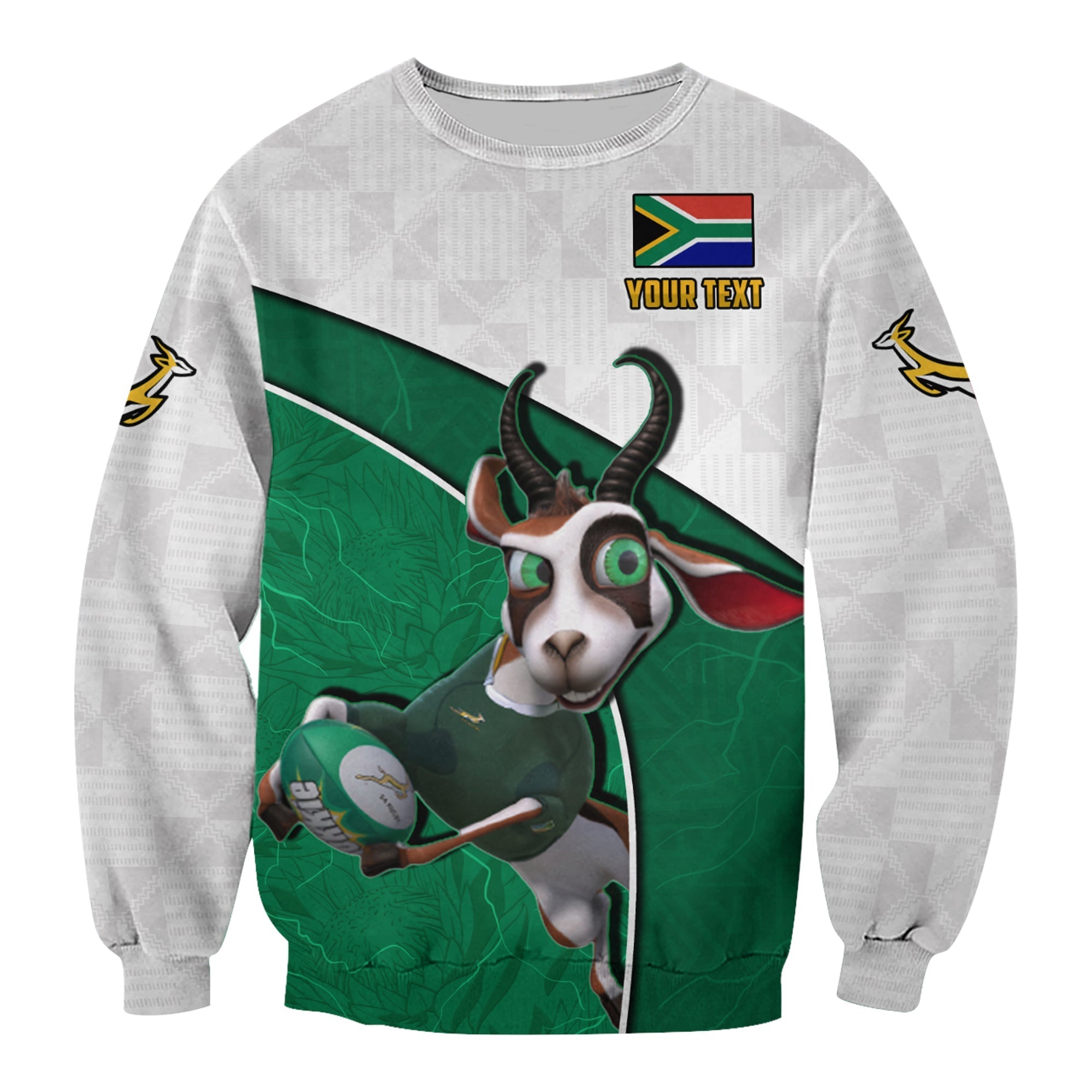 custom-personalised-south-africa-rugby-sweatshirt-proudly-springboks-cartoon-bokke-african-pattern