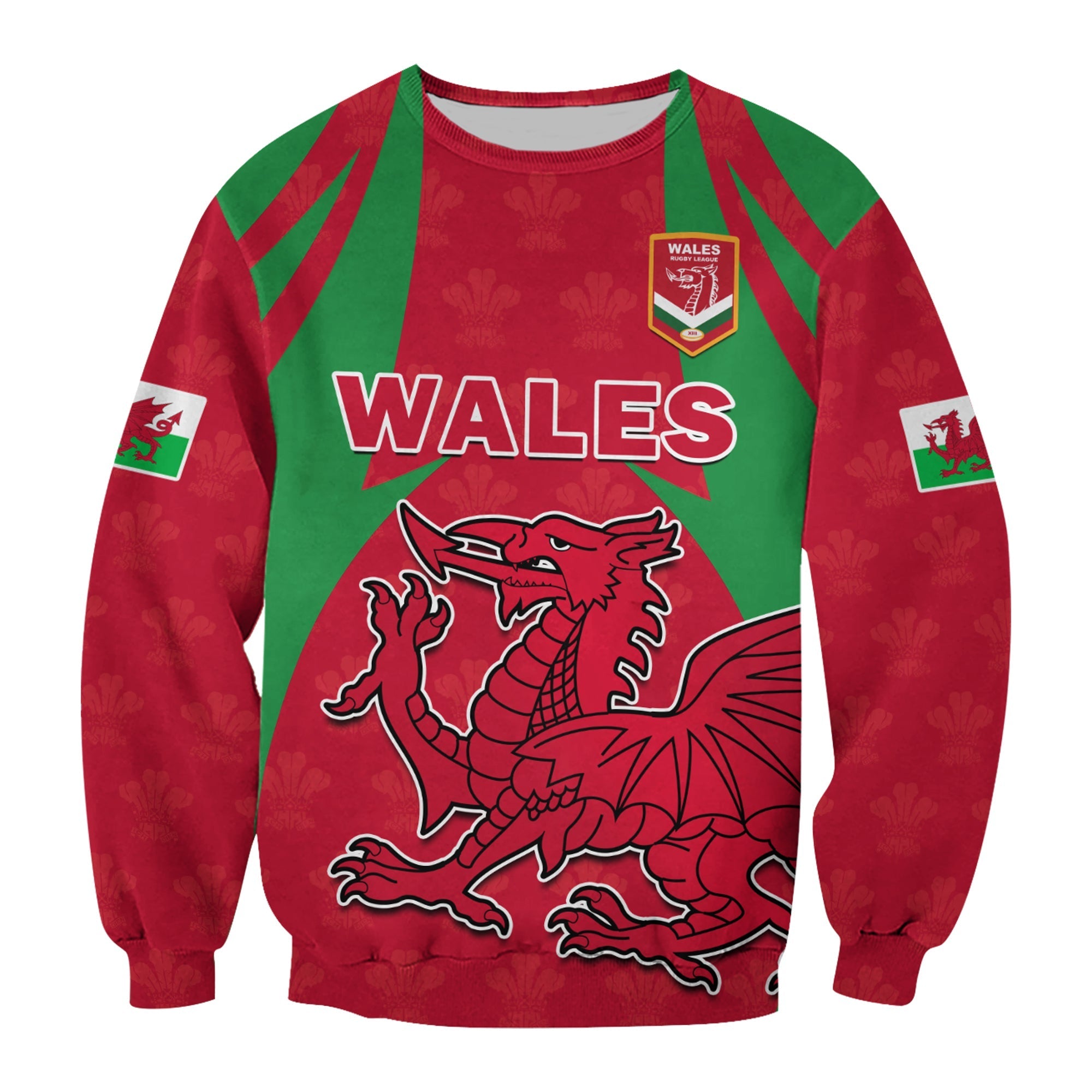 custom-text-and-number-wales-rugby-sweatshirt-the-dragons-national-team-come-on-cymru