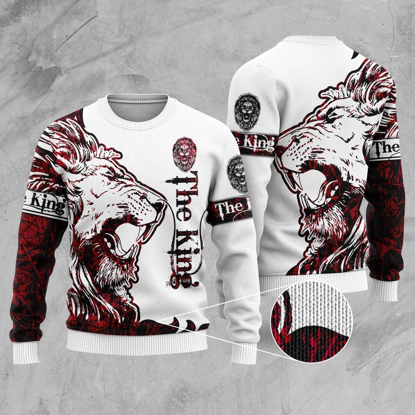 alpha-king-lion-tattoo-3d-all-over-printed-unisex-shirt