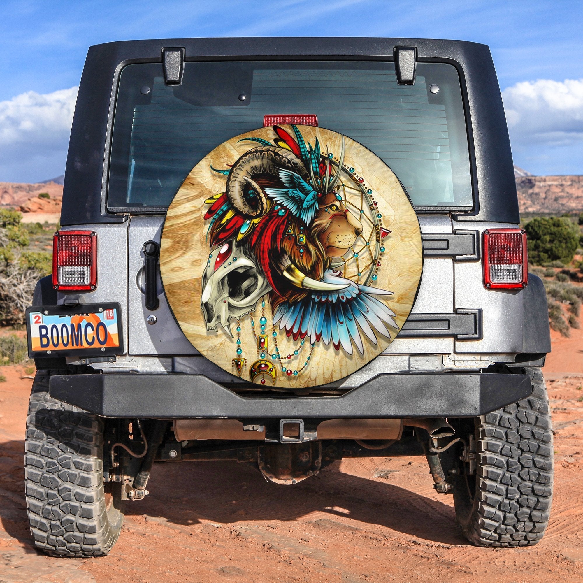 jeep-native-american-spare-tire-cover-no1