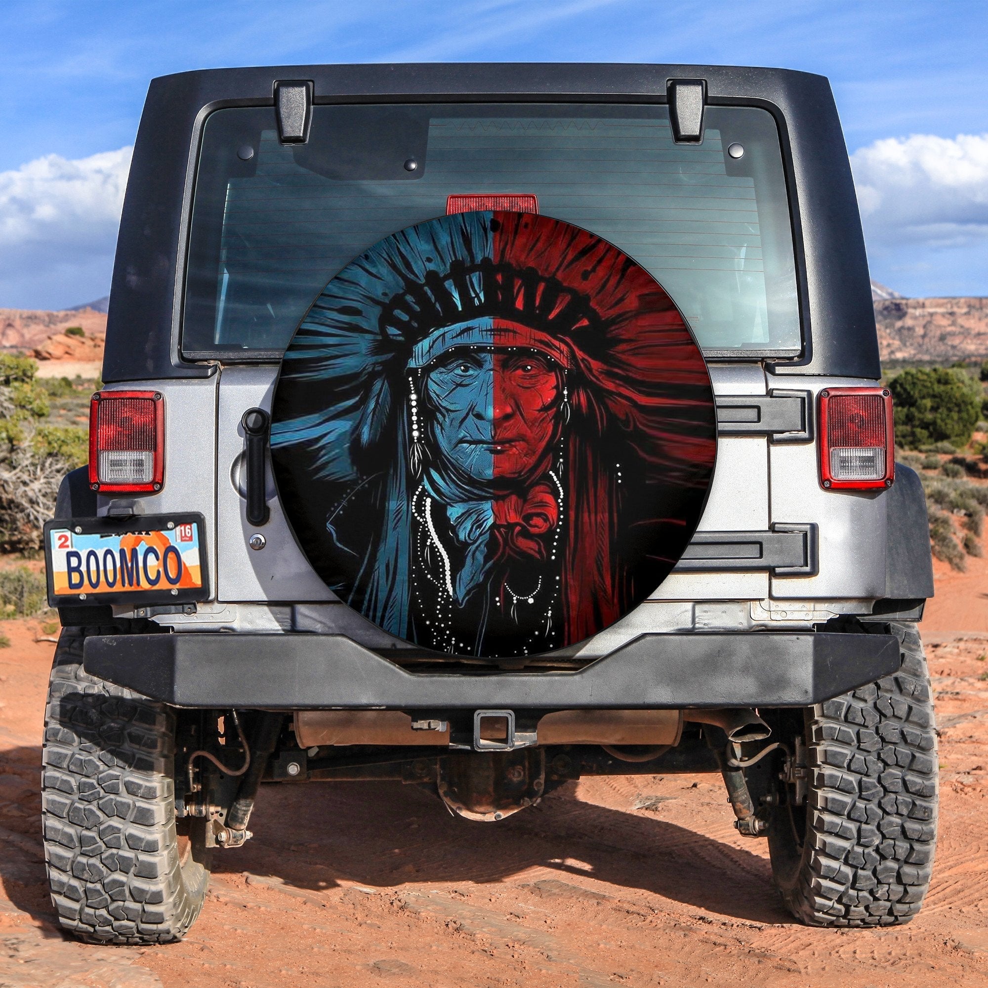 jeep-native-american-spare-tire-cover-no12