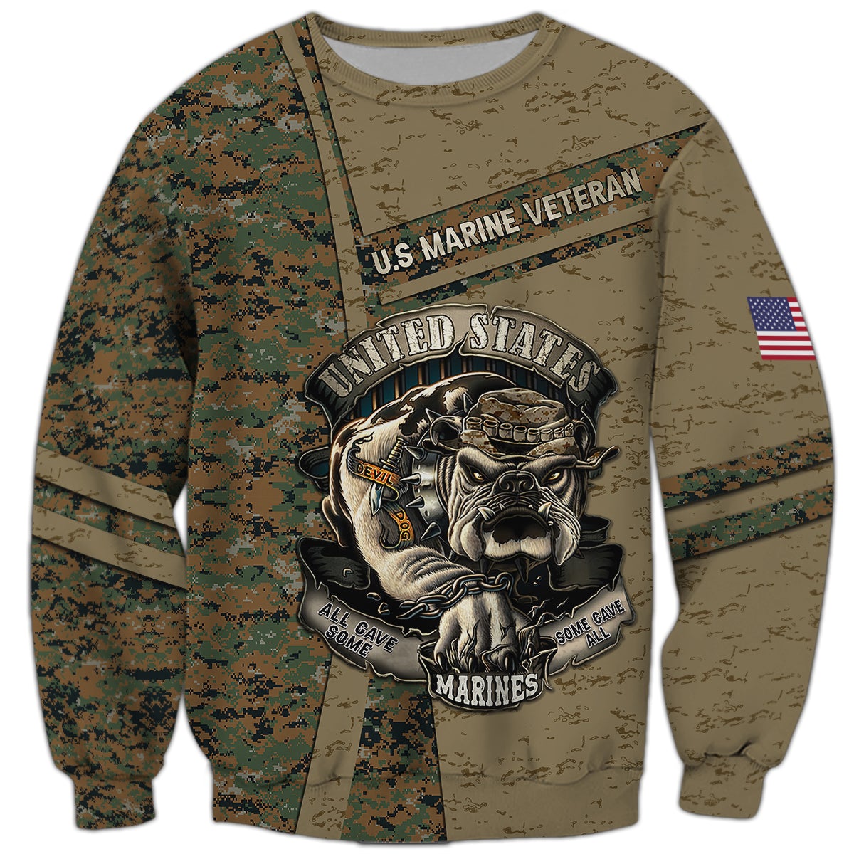 all-gave-some-marines-some-gave-all-3d-sweatshirt