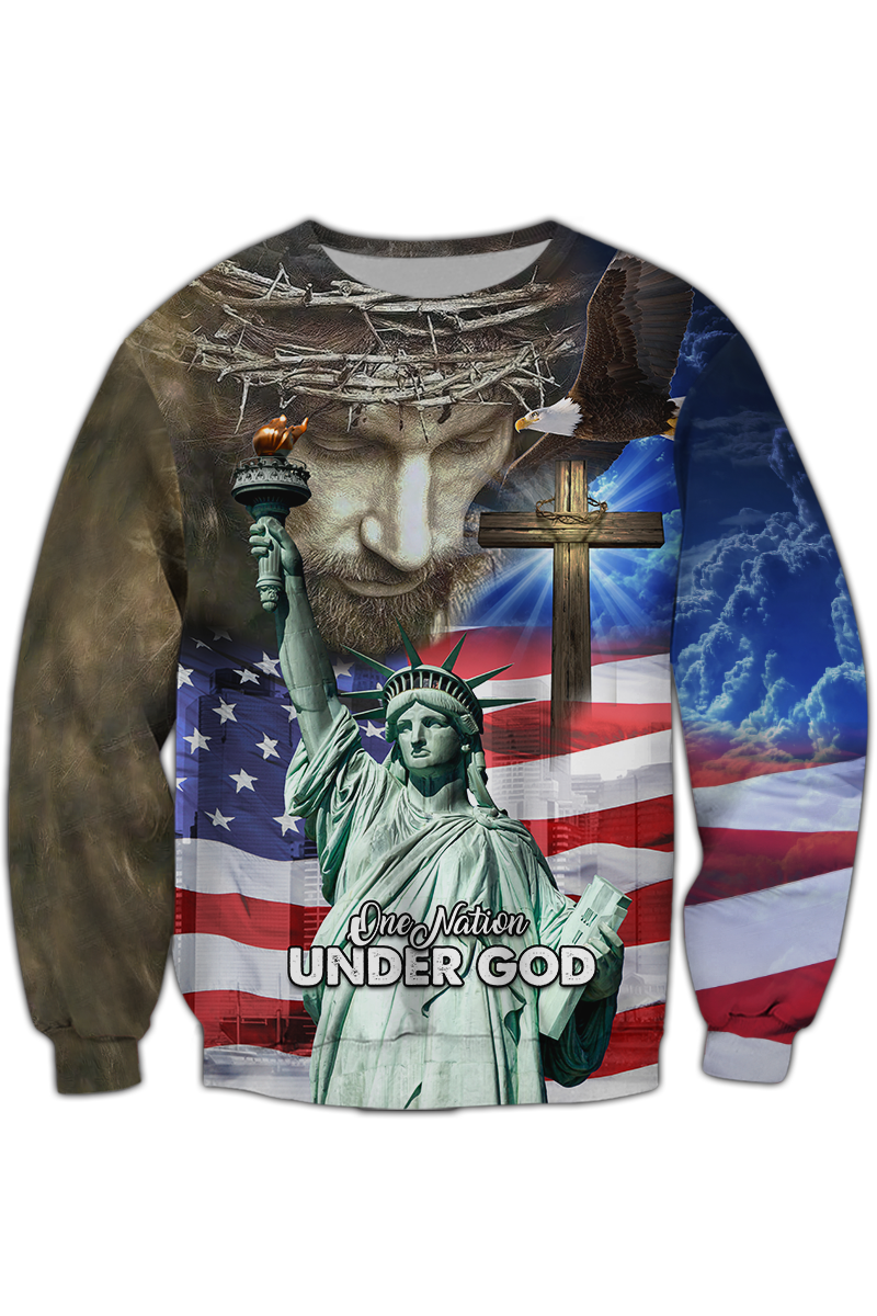 america-under-god-statue-of-liberty-sweatshirt