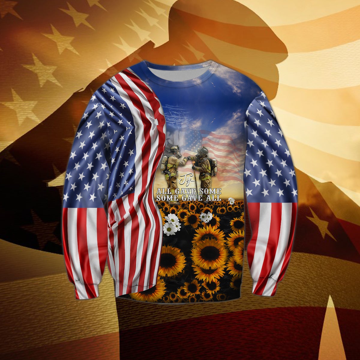 all-gave-some-some-gave-all-3d-sweatshirt-gift-for-firefighter