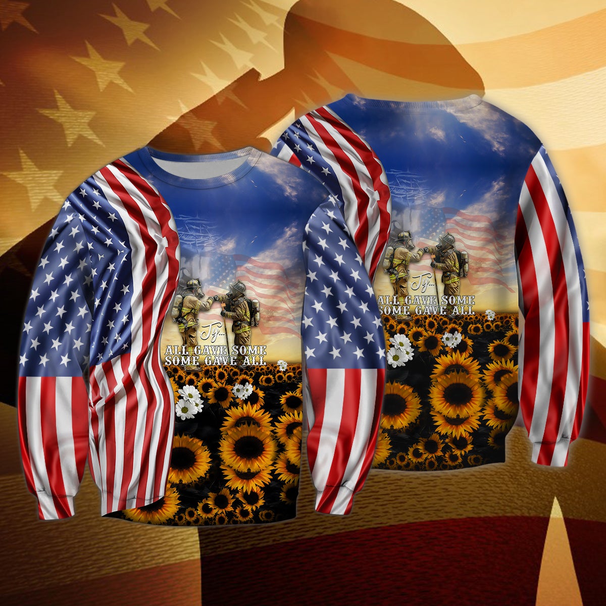 all-gave-some-some-gave-all-3d-sweatshirt-gift-for-firefighter