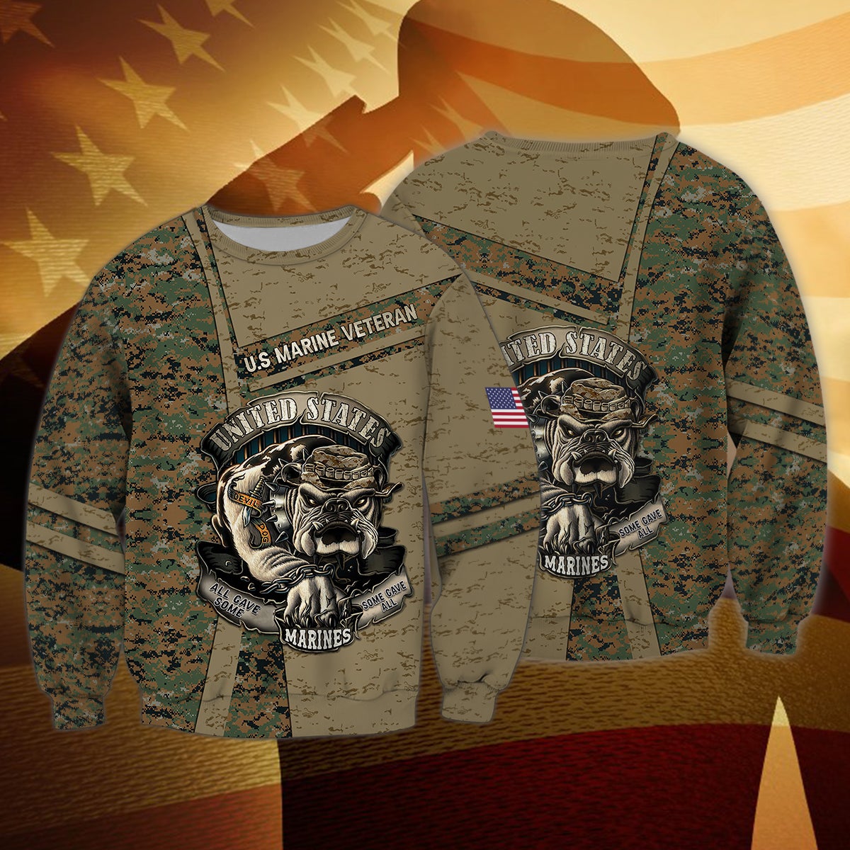 all-gave-some-marines-some-gave-all-3d-sweatshirt