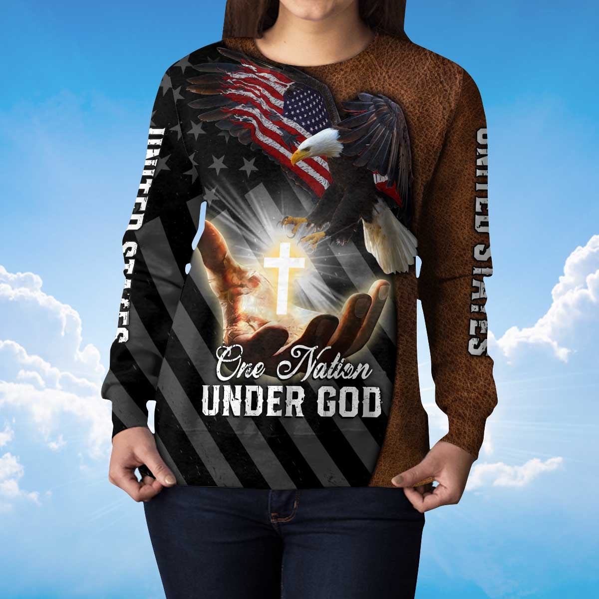 america-under-god-sweatshirt