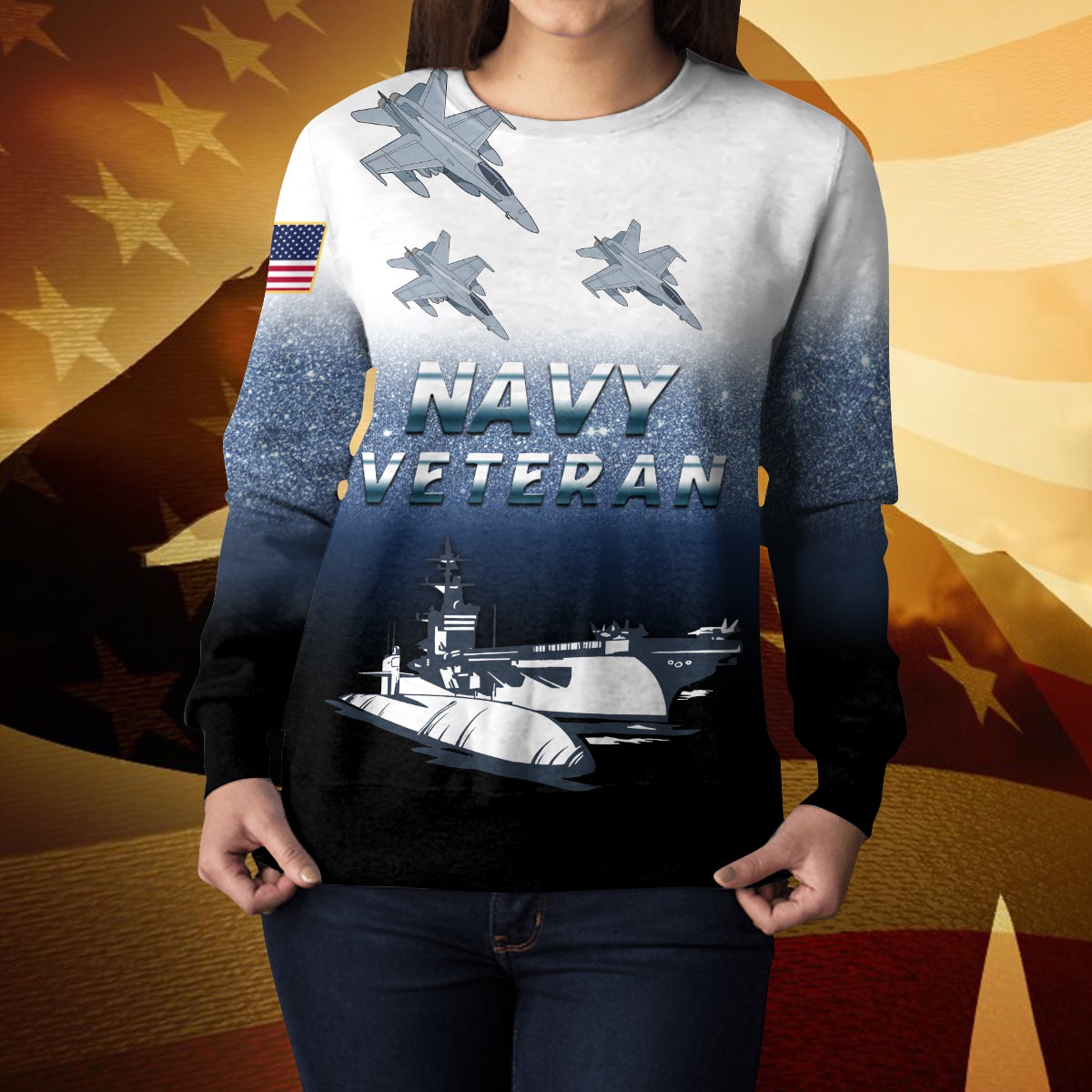 all-gave-some-some-gave-all-3d-sweatshirt-navy-veteran-gift