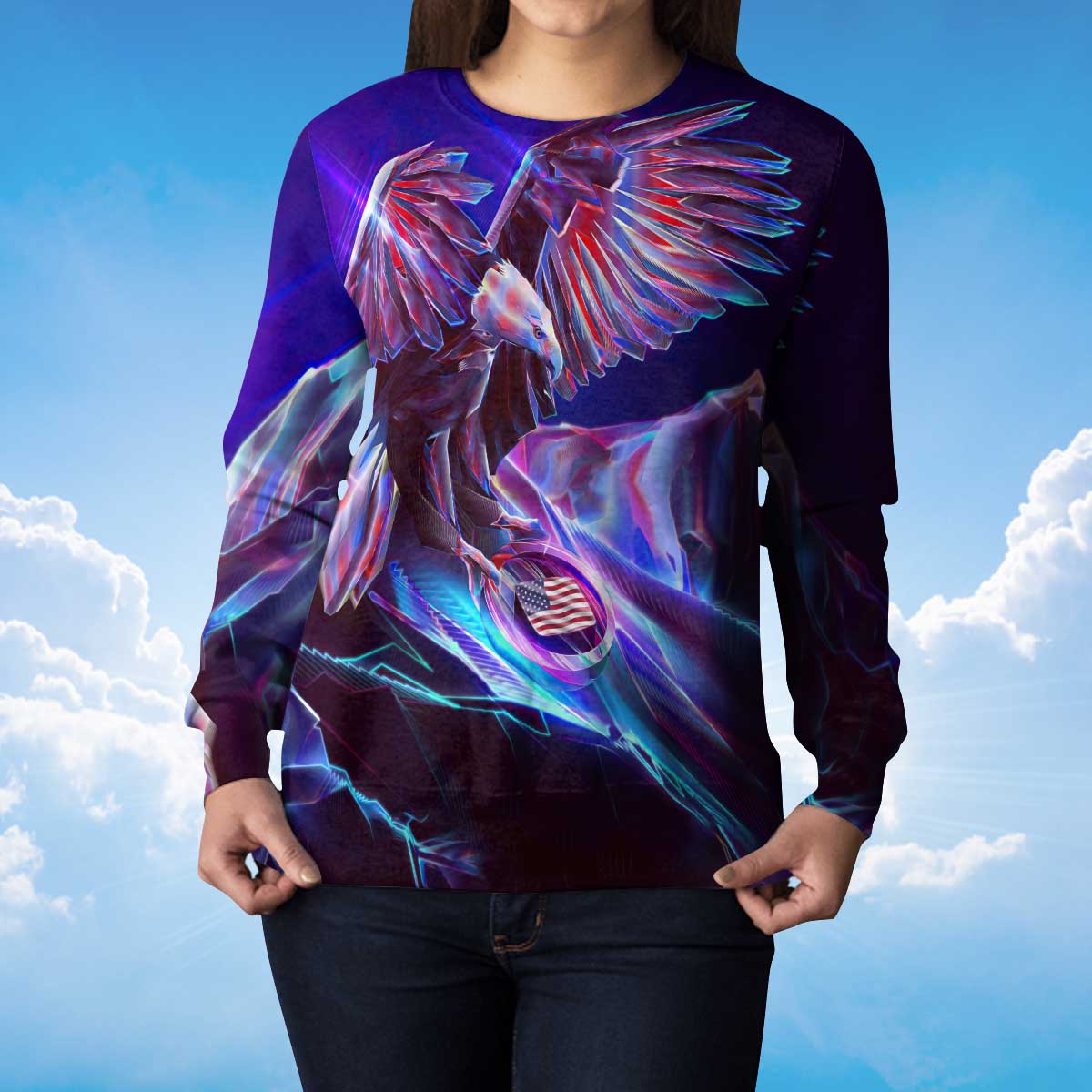 american-abstract-eagle-sweatshirt