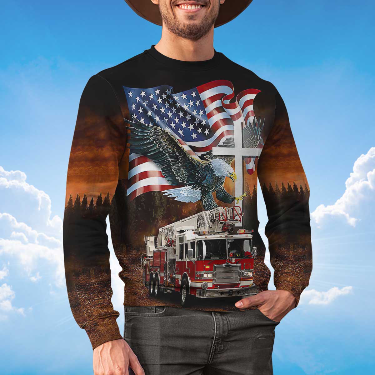 american-firefighter-eagle-with-usa-flag-sweatshirt