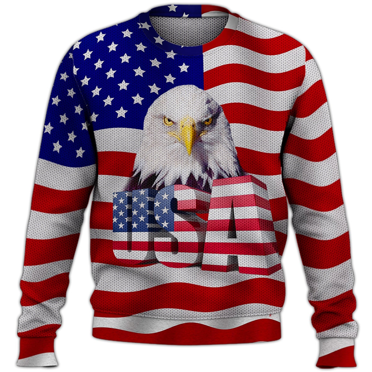 america-flag-and-eagle-3d-sweater