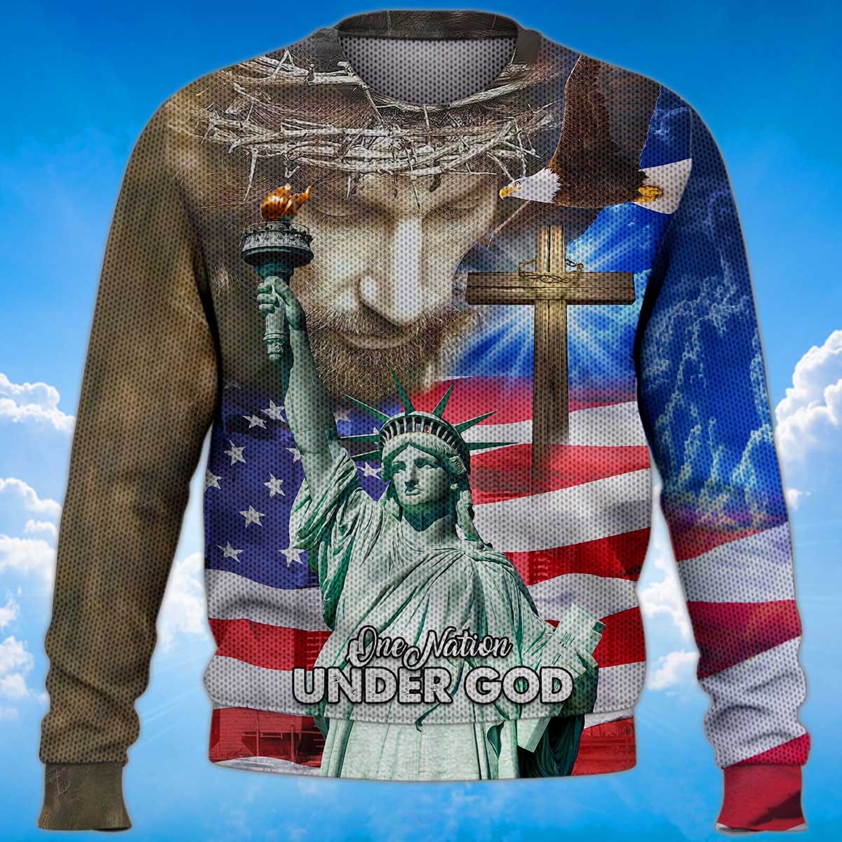 america-under-god-statue-of-liberty-sweater