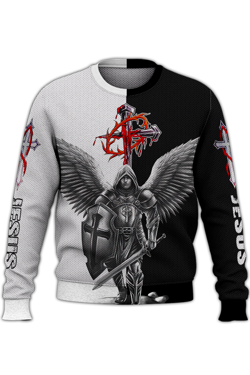 angel-warrior-jesus-sweater