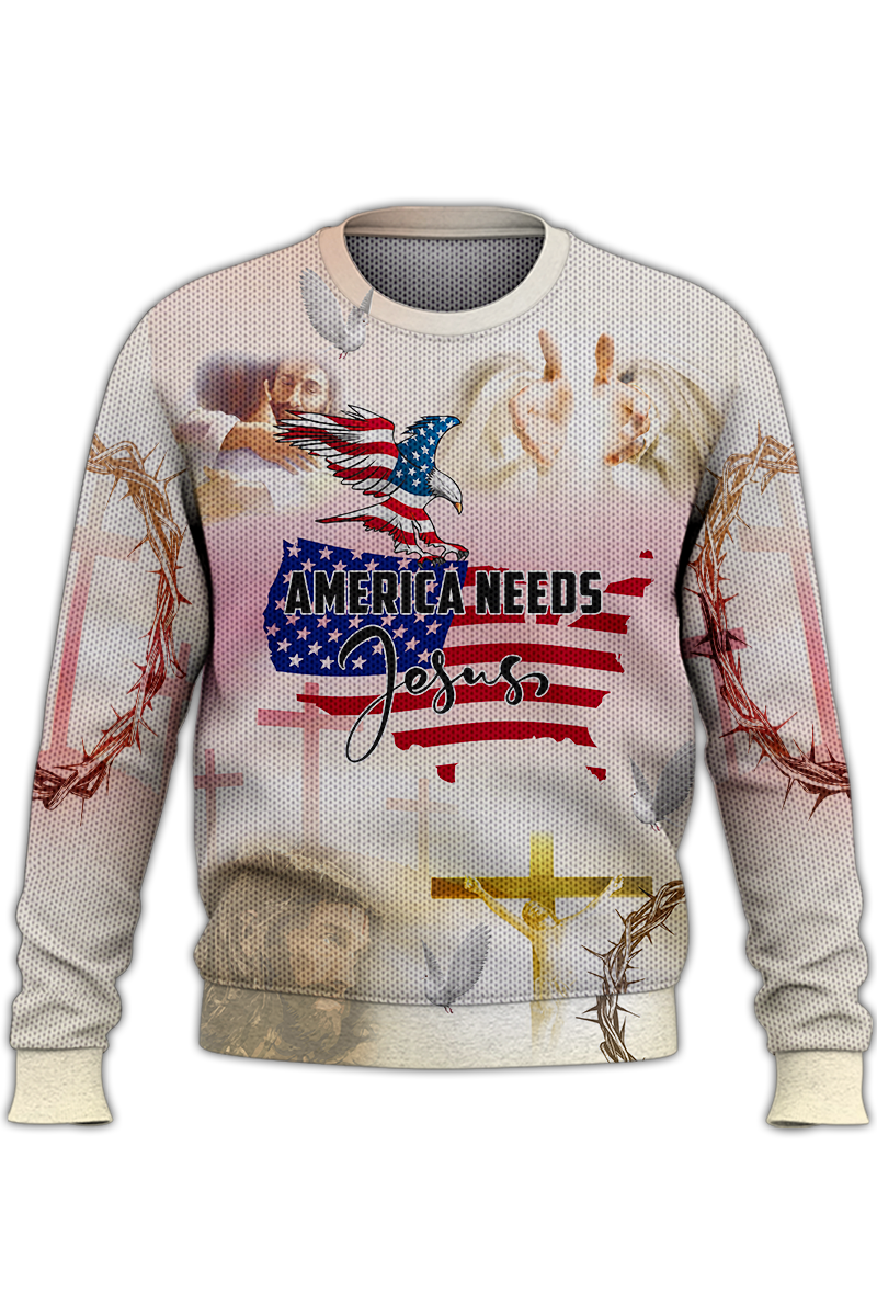 america-needs-jesus-sweater