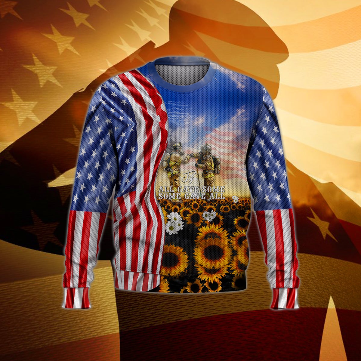 all-gave-some-some-gave-all-3d-sweater-gift-for-firefighter