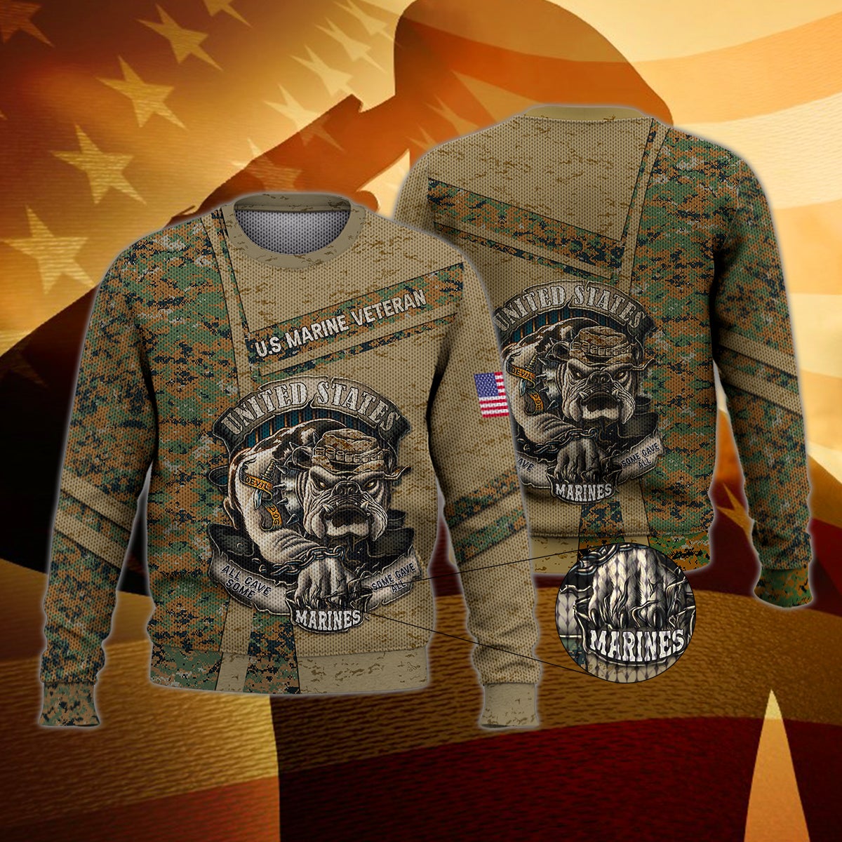 all-gave-some-marines-some-gave-all-3d-sweater