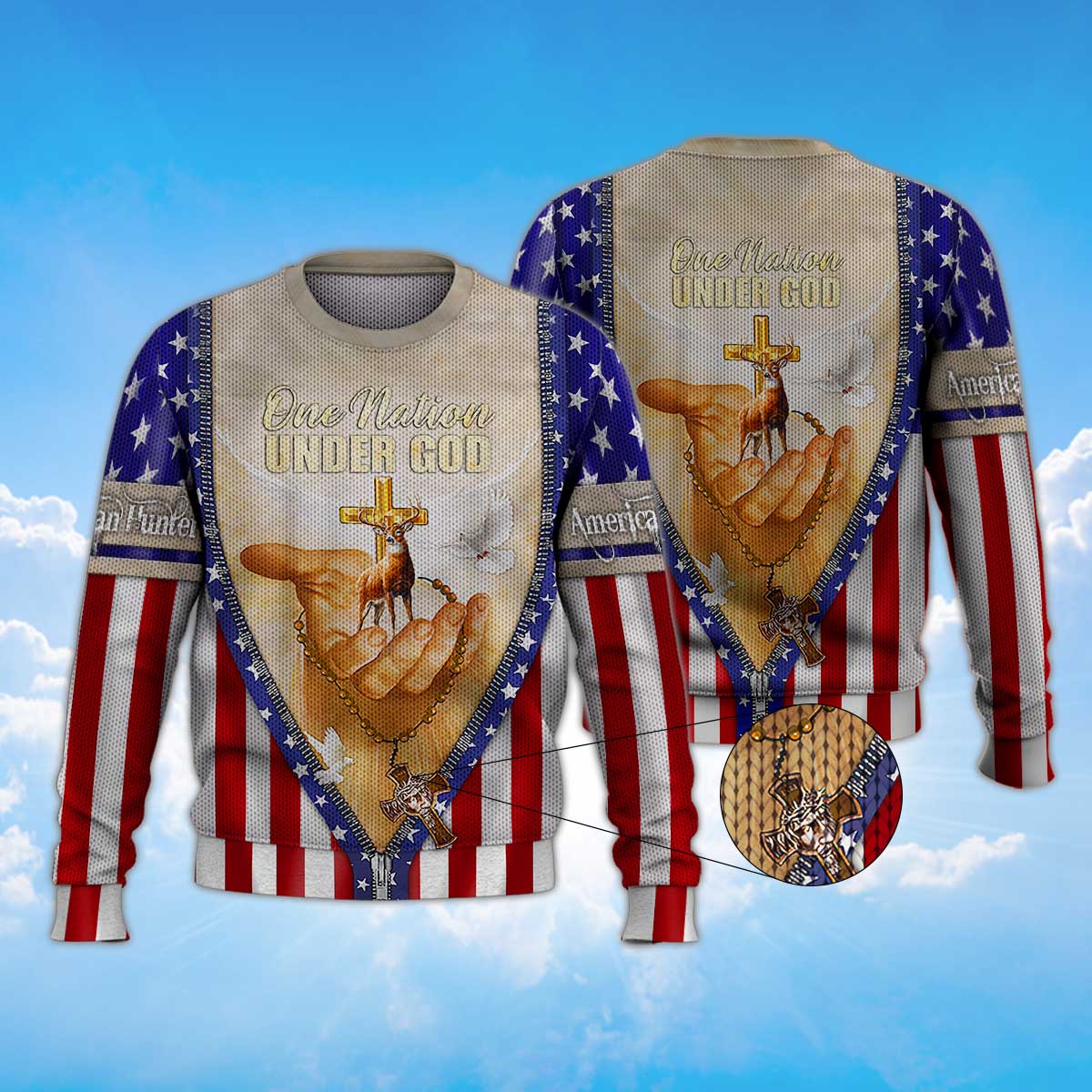 american-hunter-sweater-one-nation-under-god-sweater