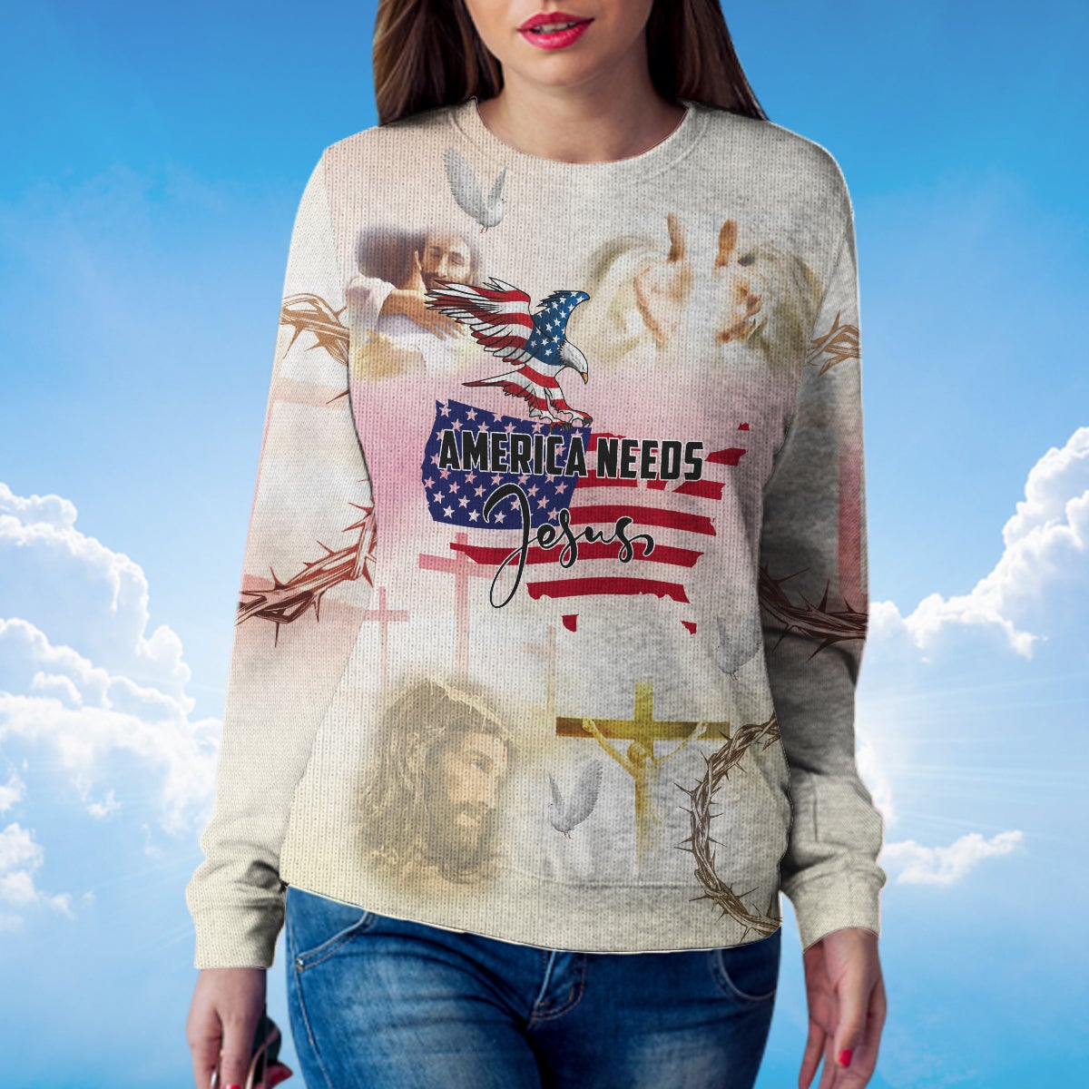 america-needs-jesus-sweater