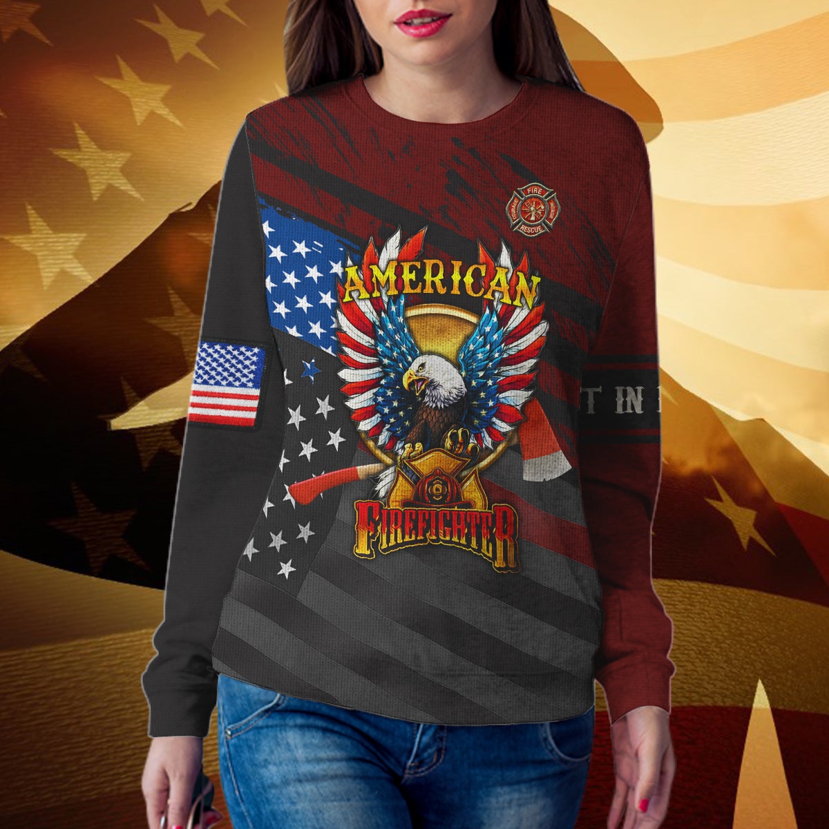 america-firefighter-3d-sweater-gift-for-firefighter