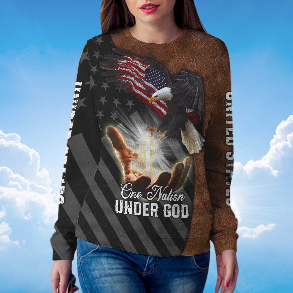 america-under-god-sweater