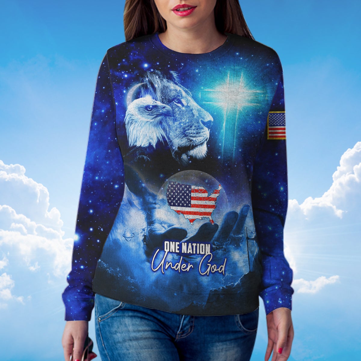 america-one-nation-under-god-sweater