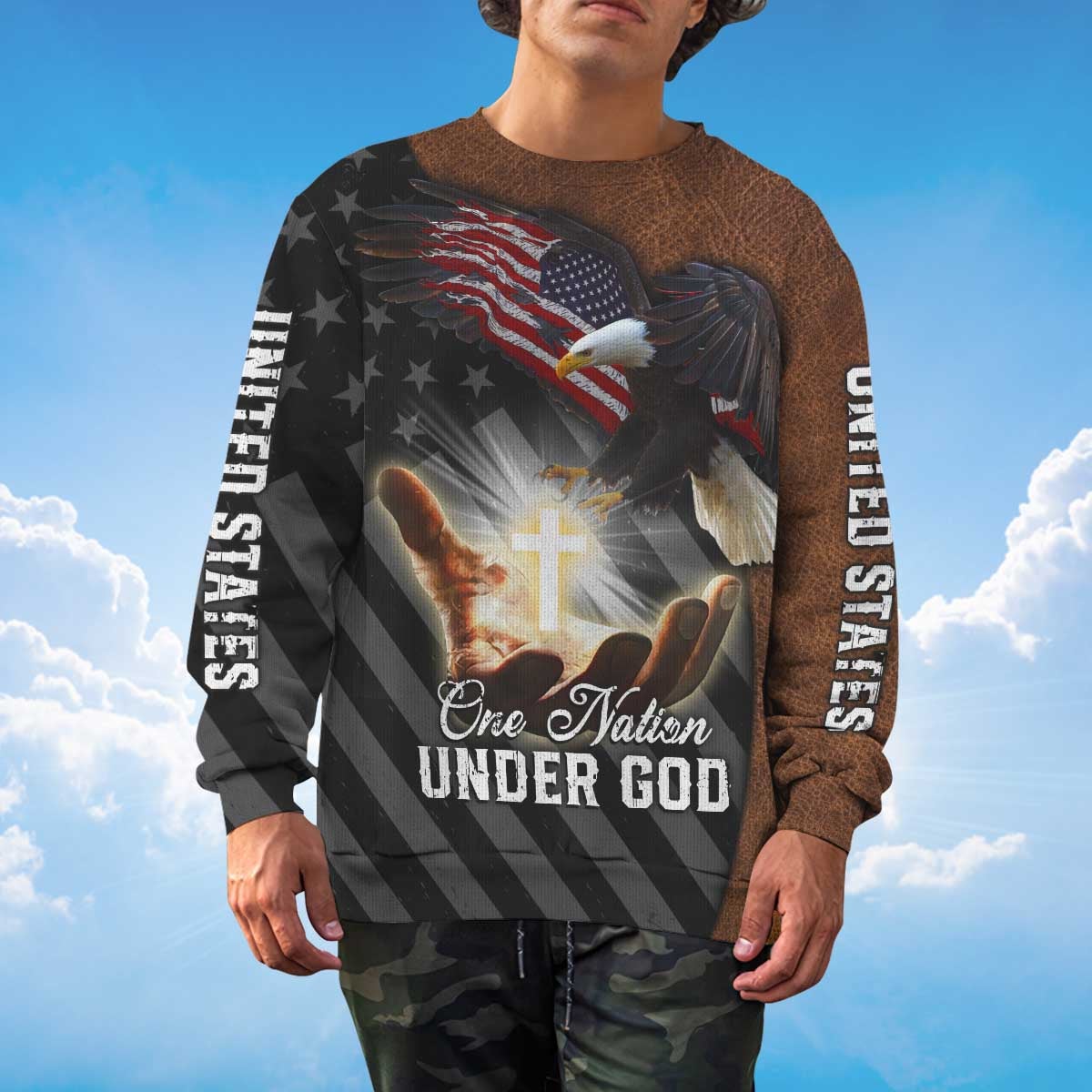 america-under-god-sweater