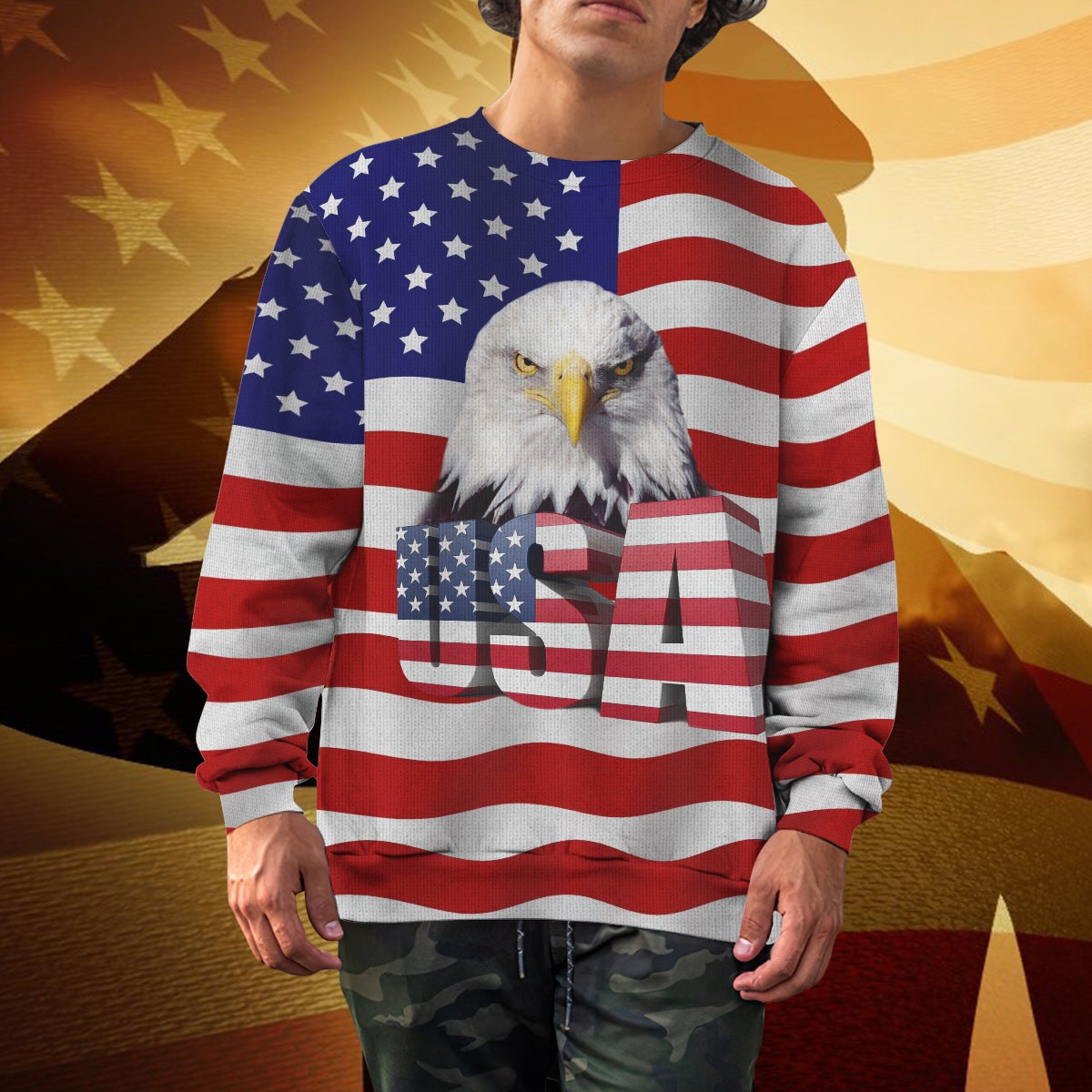 america-flag-and-eagle-3d-sweater