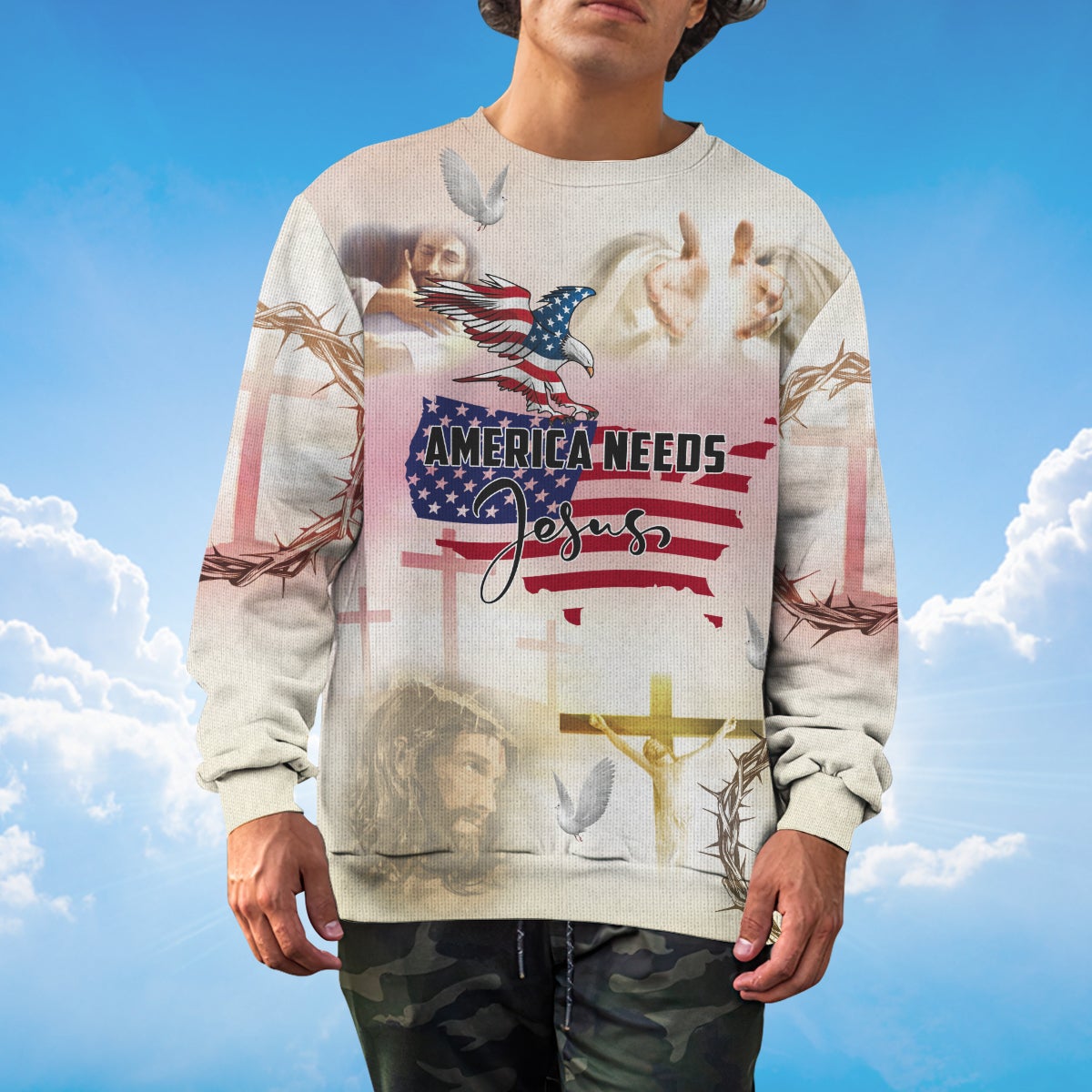 america-needs-jesus-sweater