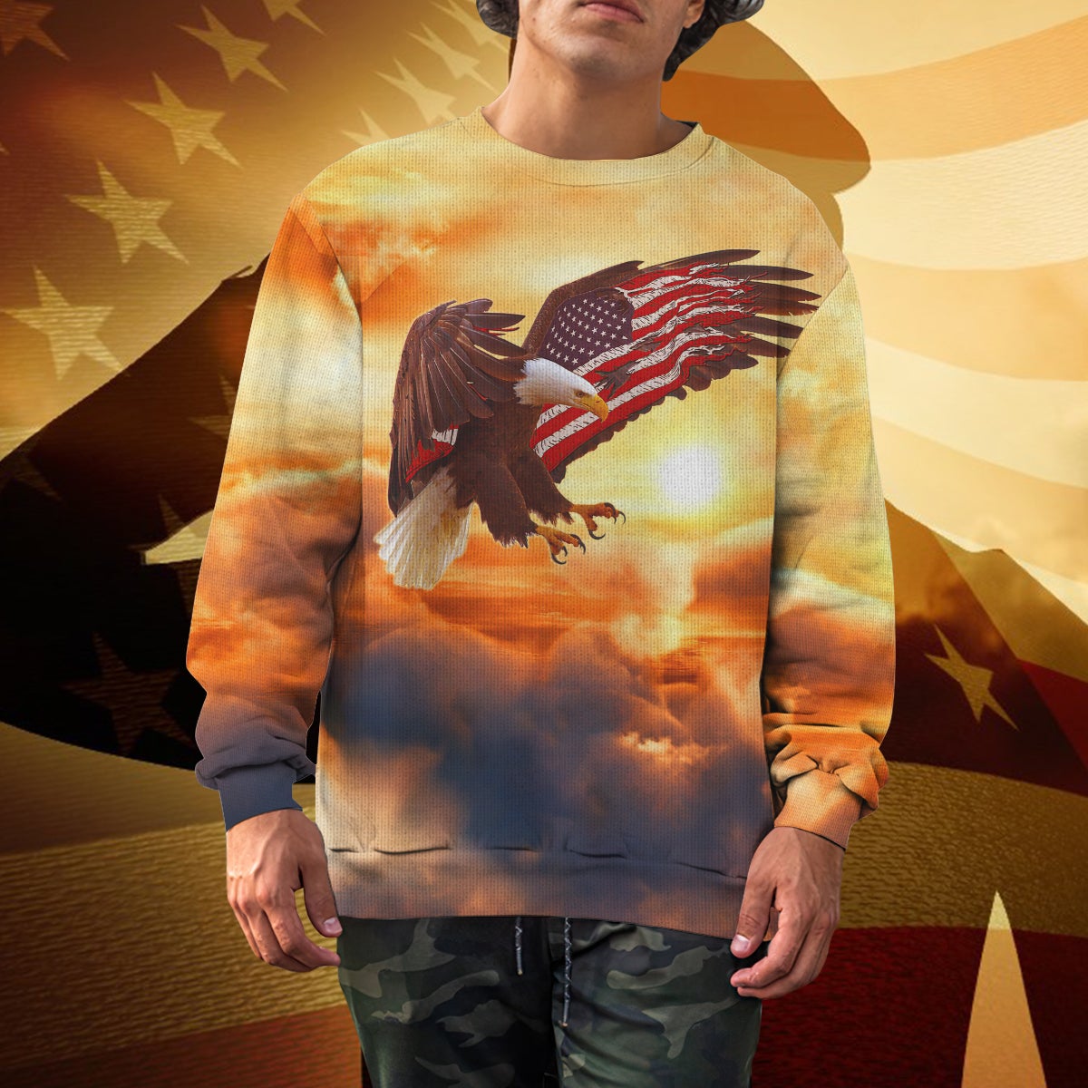 america-eagle-3d-sweater