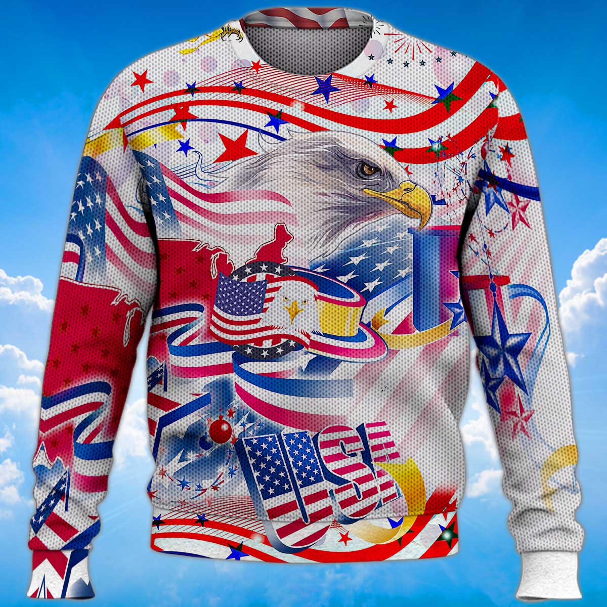 american-eagle-sweater-usa-flag-sweater