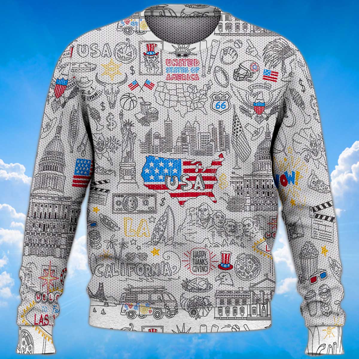 american-symbol-flag-sweater-america-lover-sweater