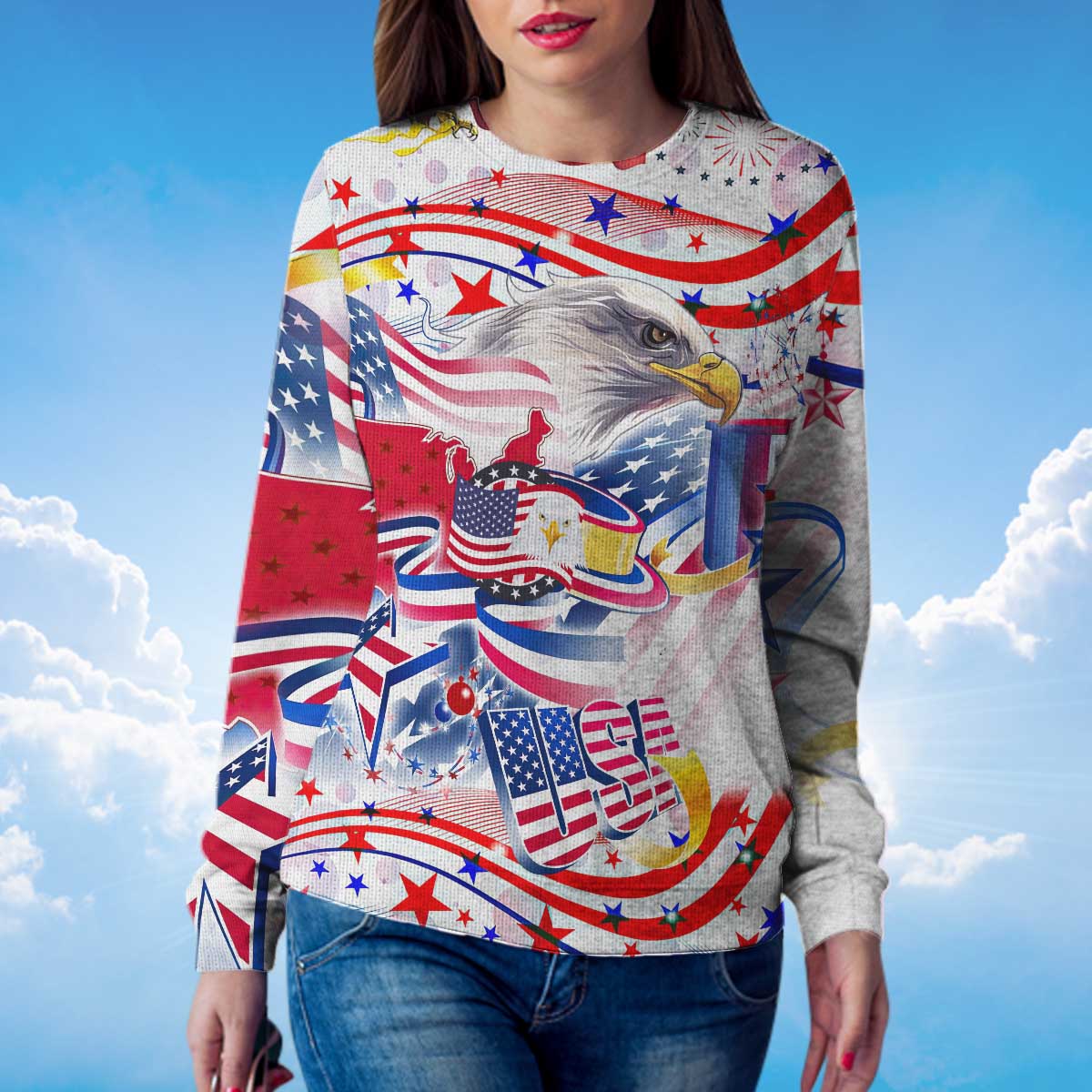 american-eagle-sweater-usa-flag-sweater