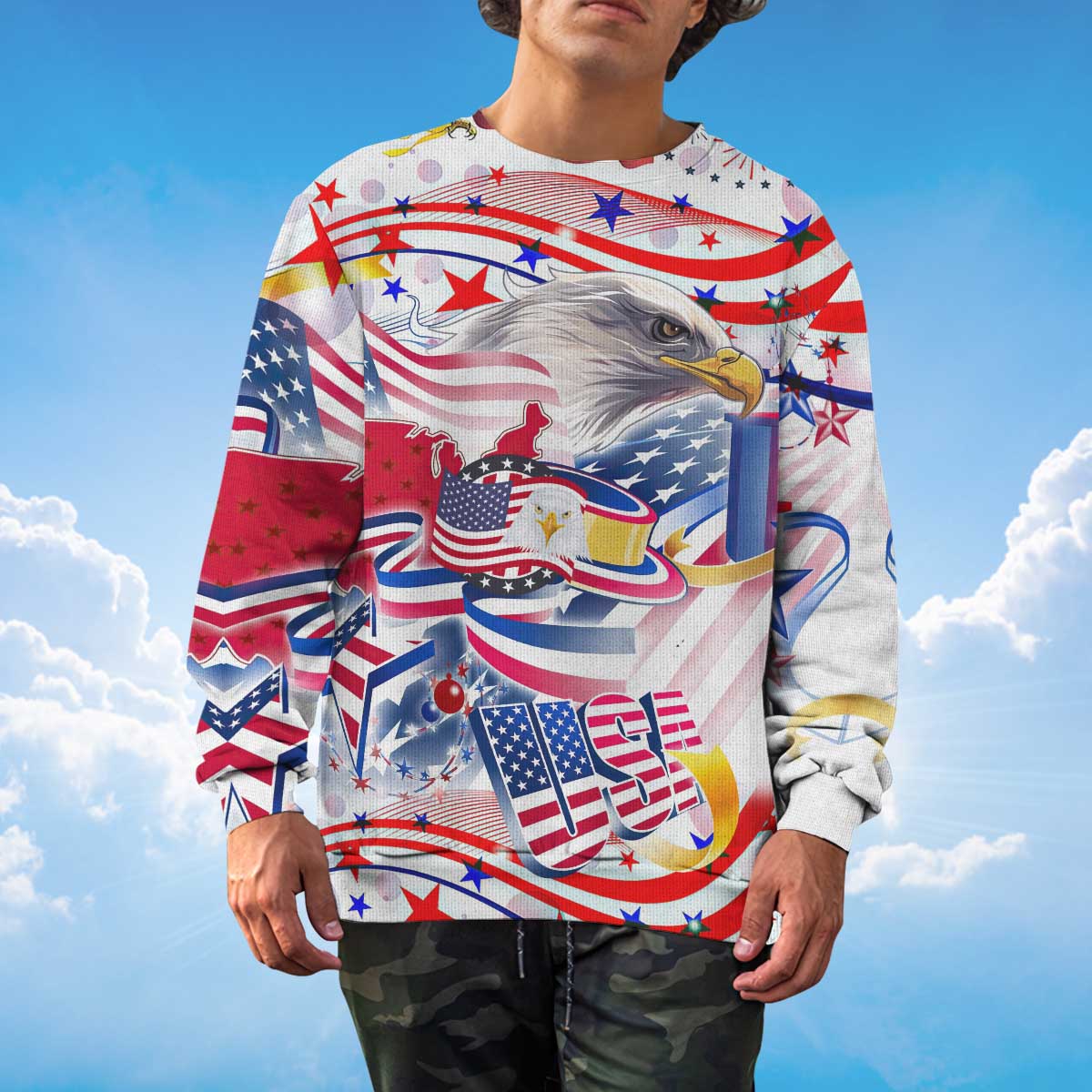 american-eagle-sweater-usa-flag-sweater