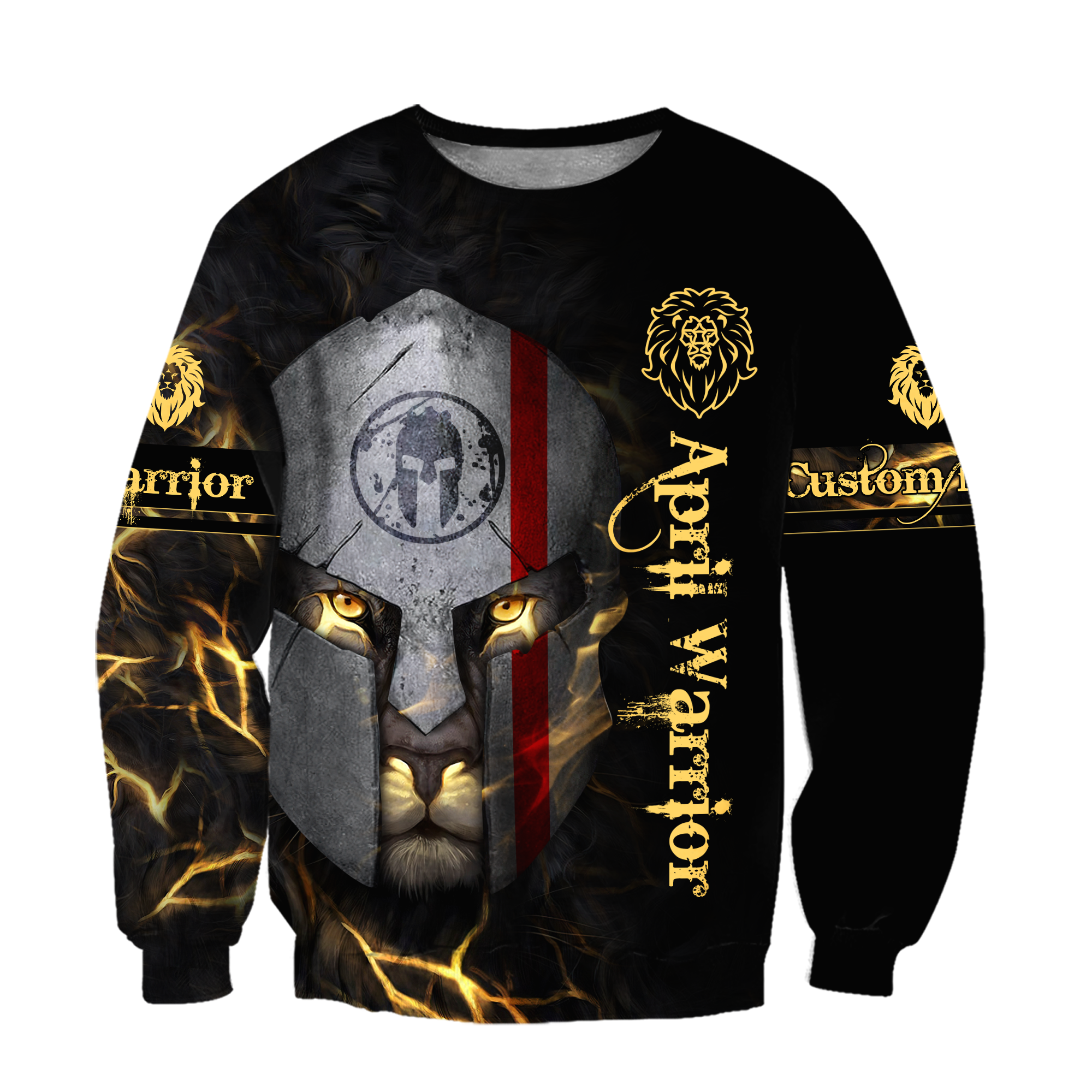 april-spartan-lion-warrior-3d-all-over-printed-unisex-shirt