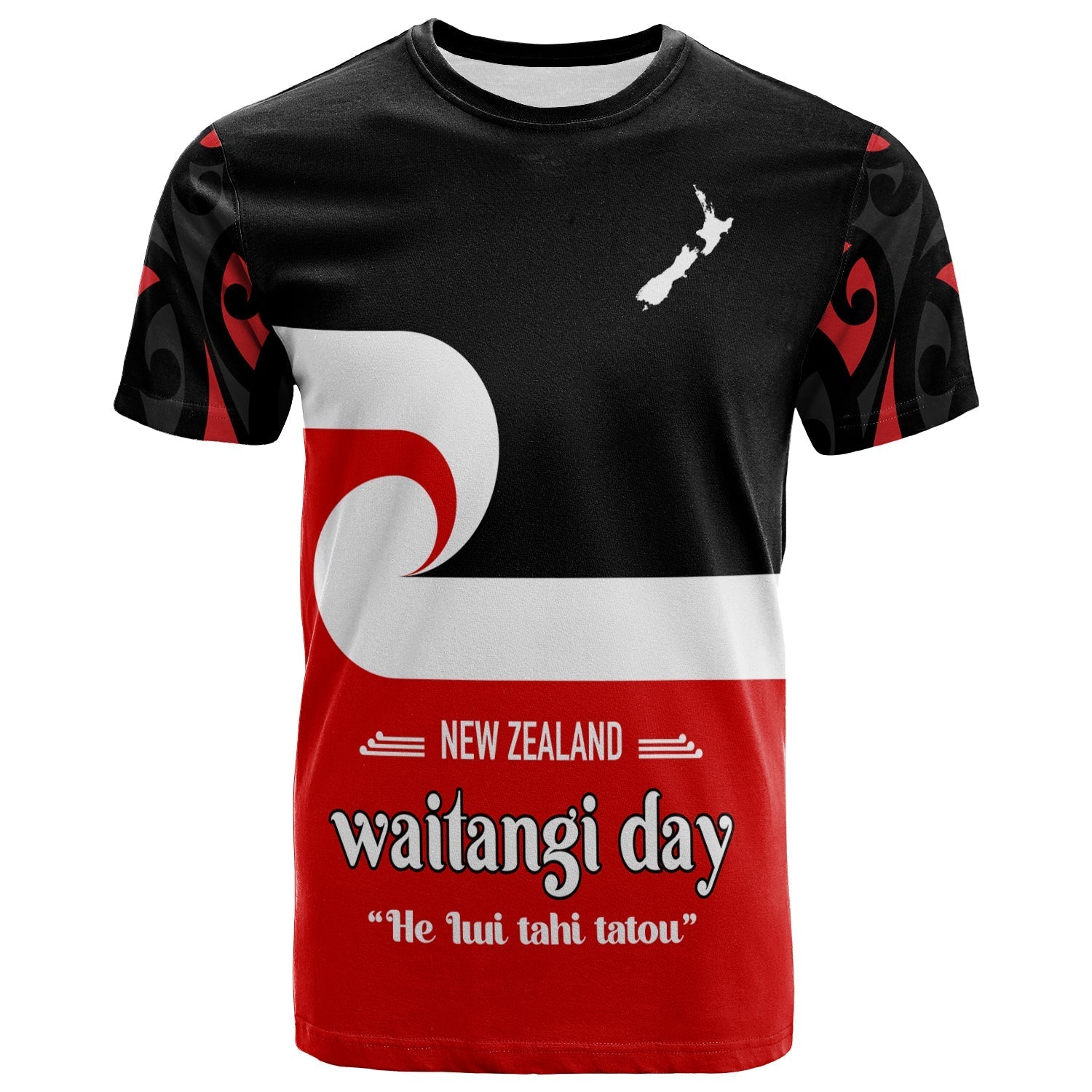 custom-personalised-waitangi-day-t-shirt-maori-fern-and-tino-rangatiratanga-flag