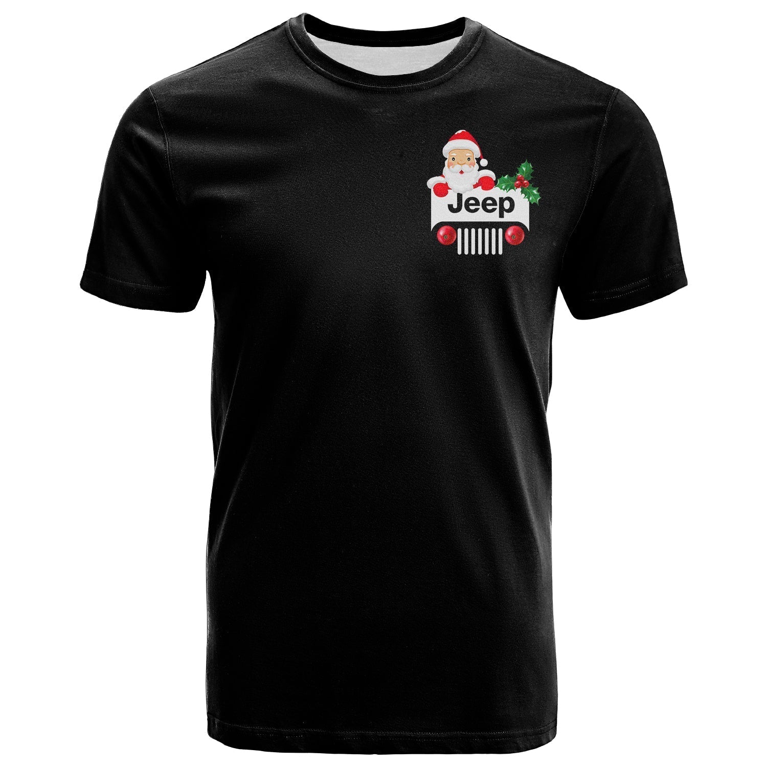 T Shirt JEEP - Santa Claus Chistmas No.3