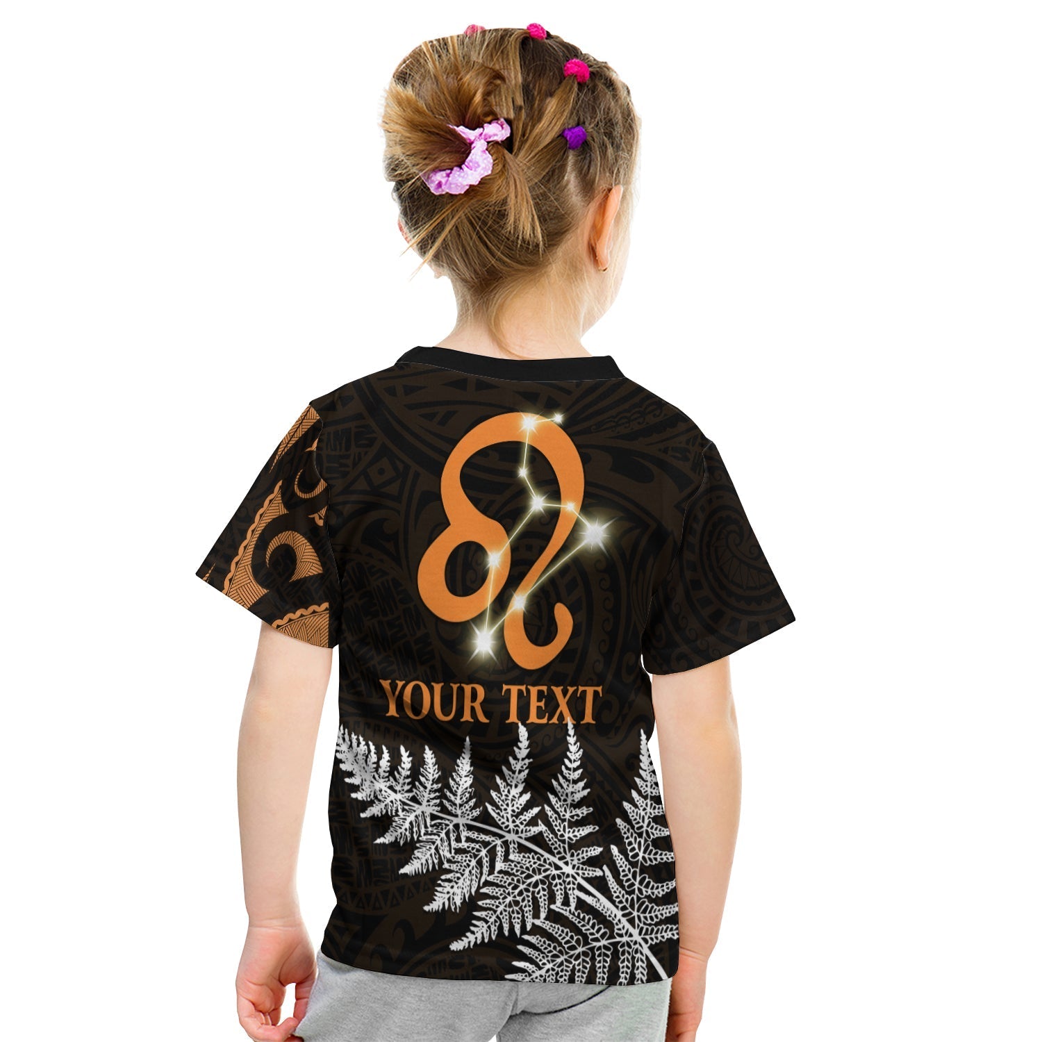 custom-personalised-leo-zodiac-style-maori-t-shirt-kid-orange-lion