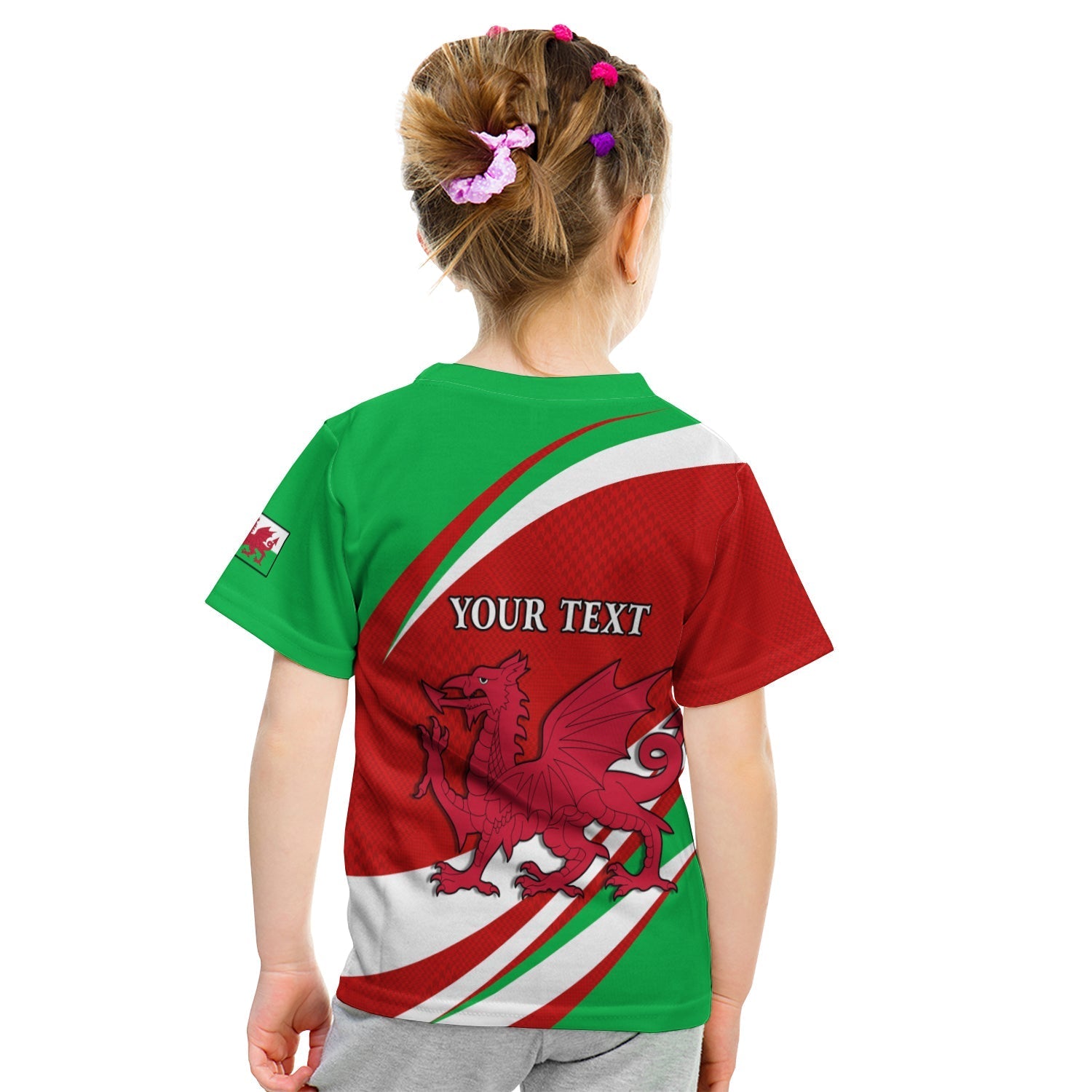 custom-personalised-wales-rugby-2022-t-shirt-kid-mix-pattern-six-nations