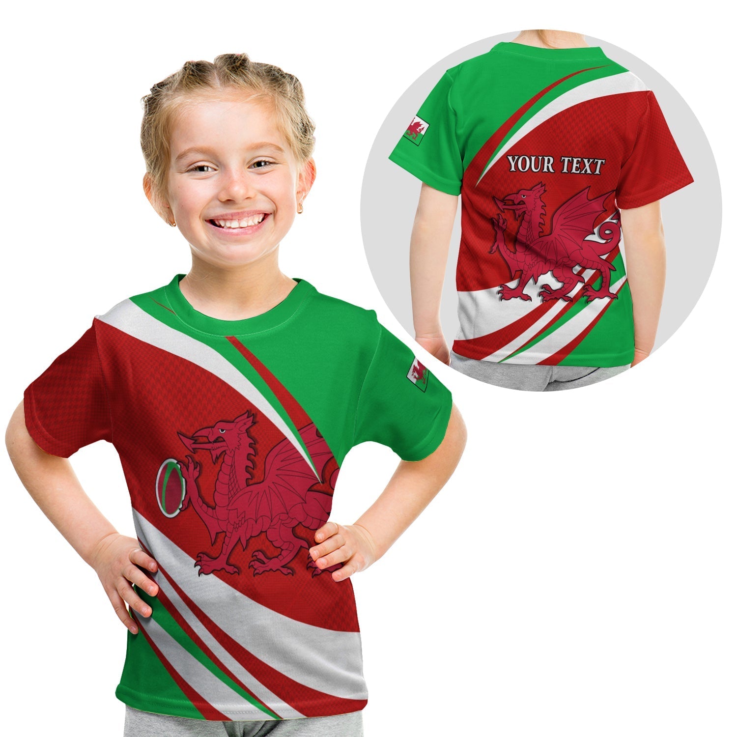 custom-personalised-wales-rugby-2022-t-shirt-kid-mix-pattern-six-nations