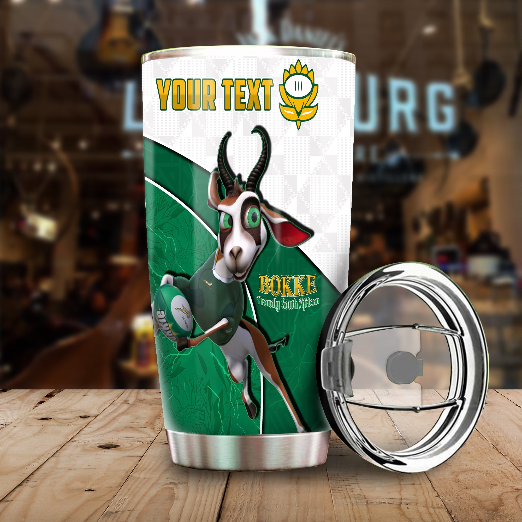 custom-personalised-south-africa-rugby-tumbler-proudly-springboks-cartoon-bokke-african-pattern