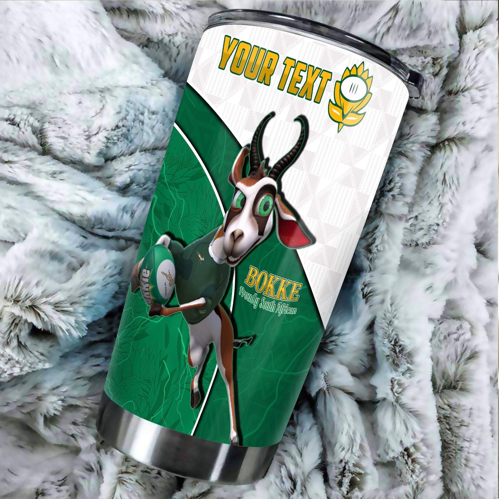 custom-personalised-south-africa-rugby-tumbler-proudly-springboks-cartoon-bokke-african-pattern