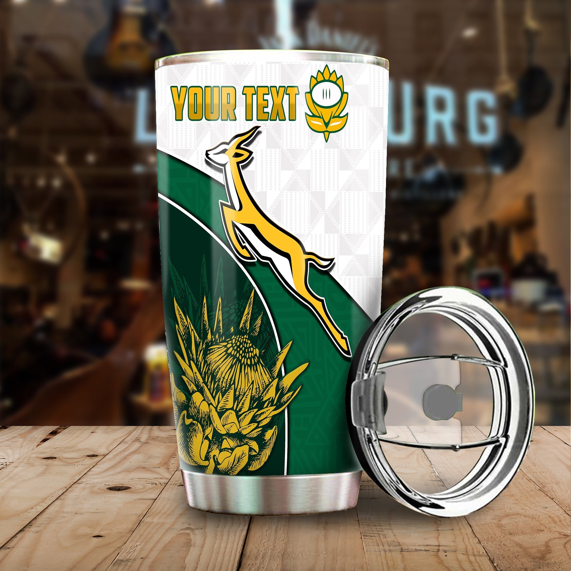 custom-personalised-south-africa-rugby-tumbler-king-protea-proudly-springboks