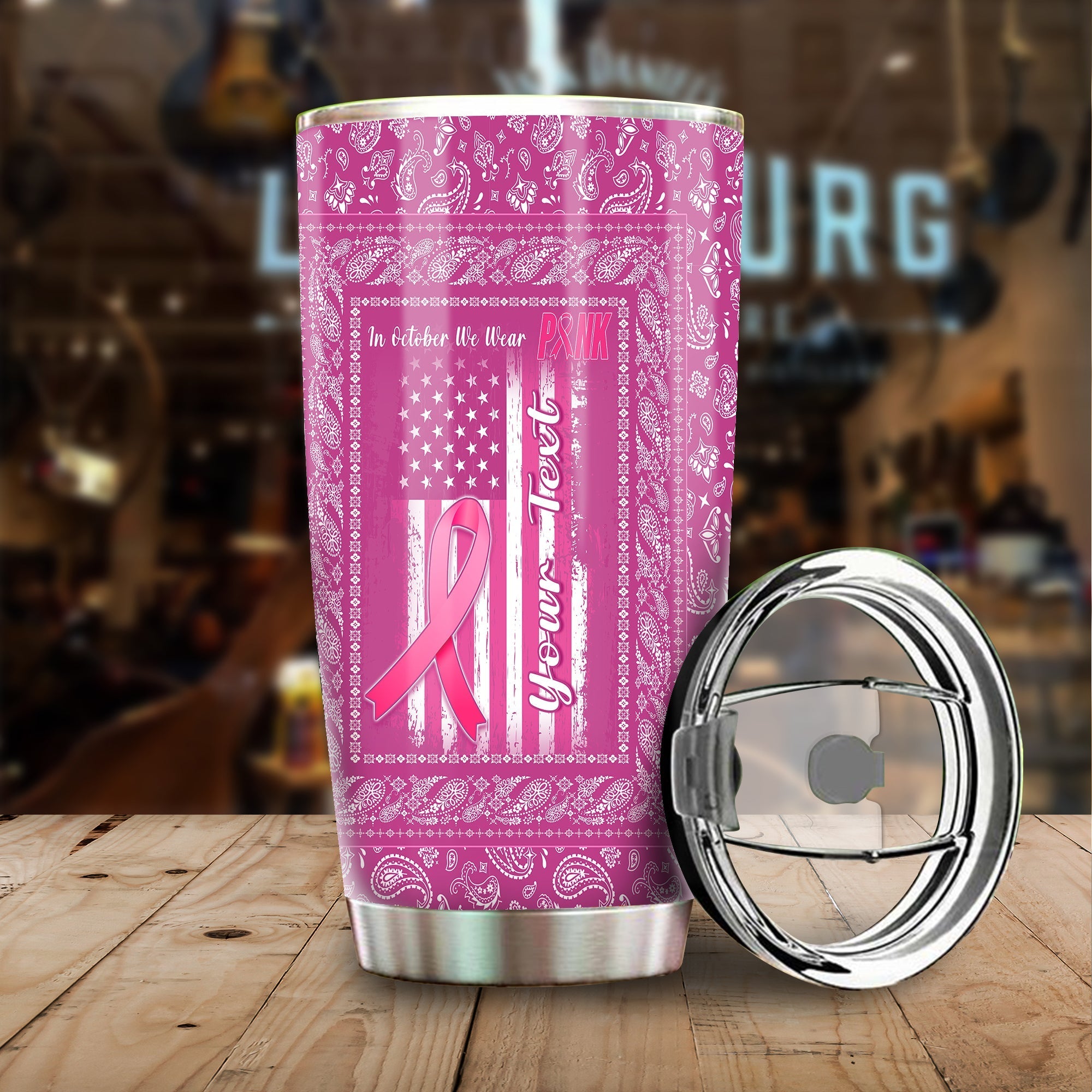 custom-personalised-breast-cancer-tumbler-pink-paisley-pattern-in-october-we-wear-pink
