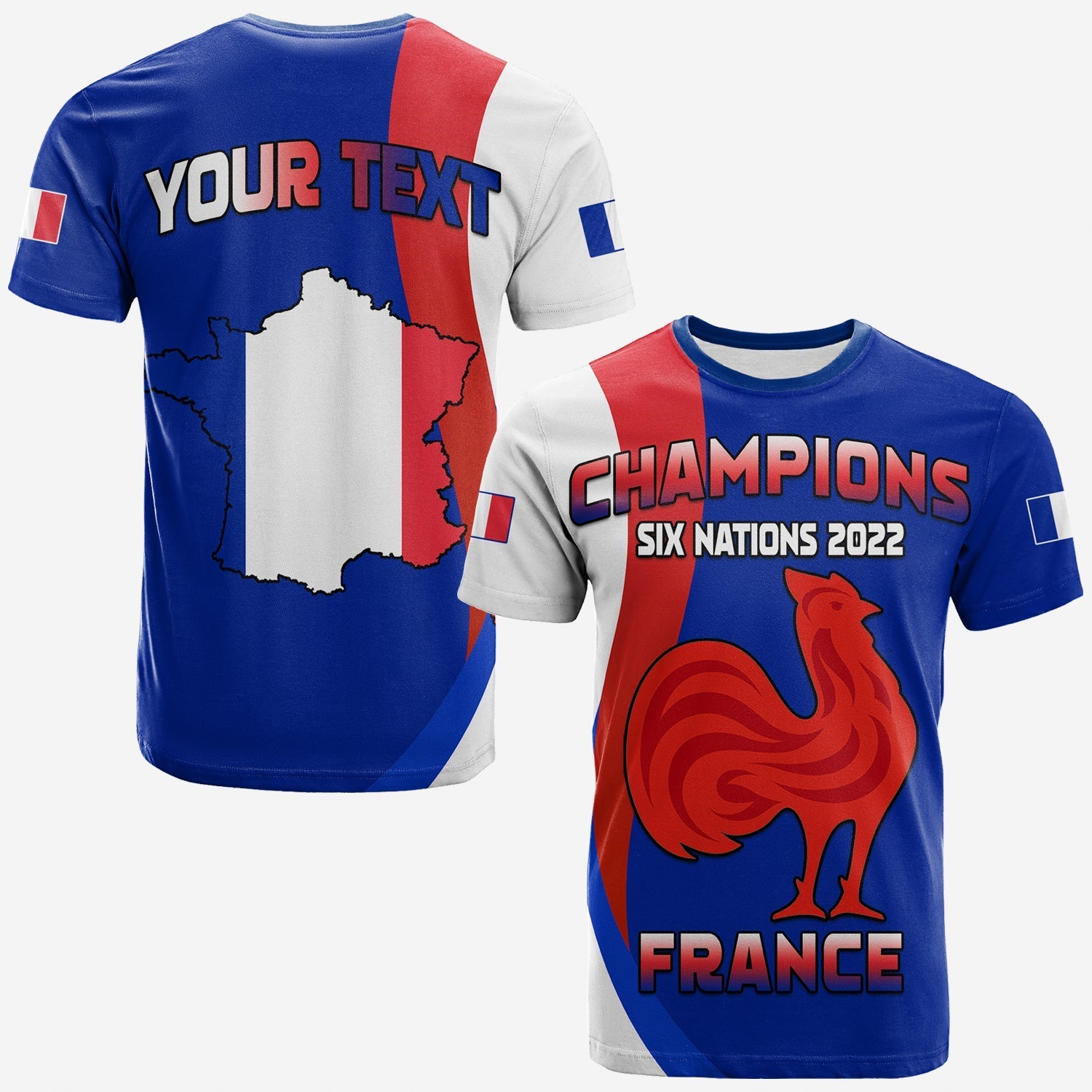 custom-personalised-france-rugby-t-shirt-champions-six-nations-2022