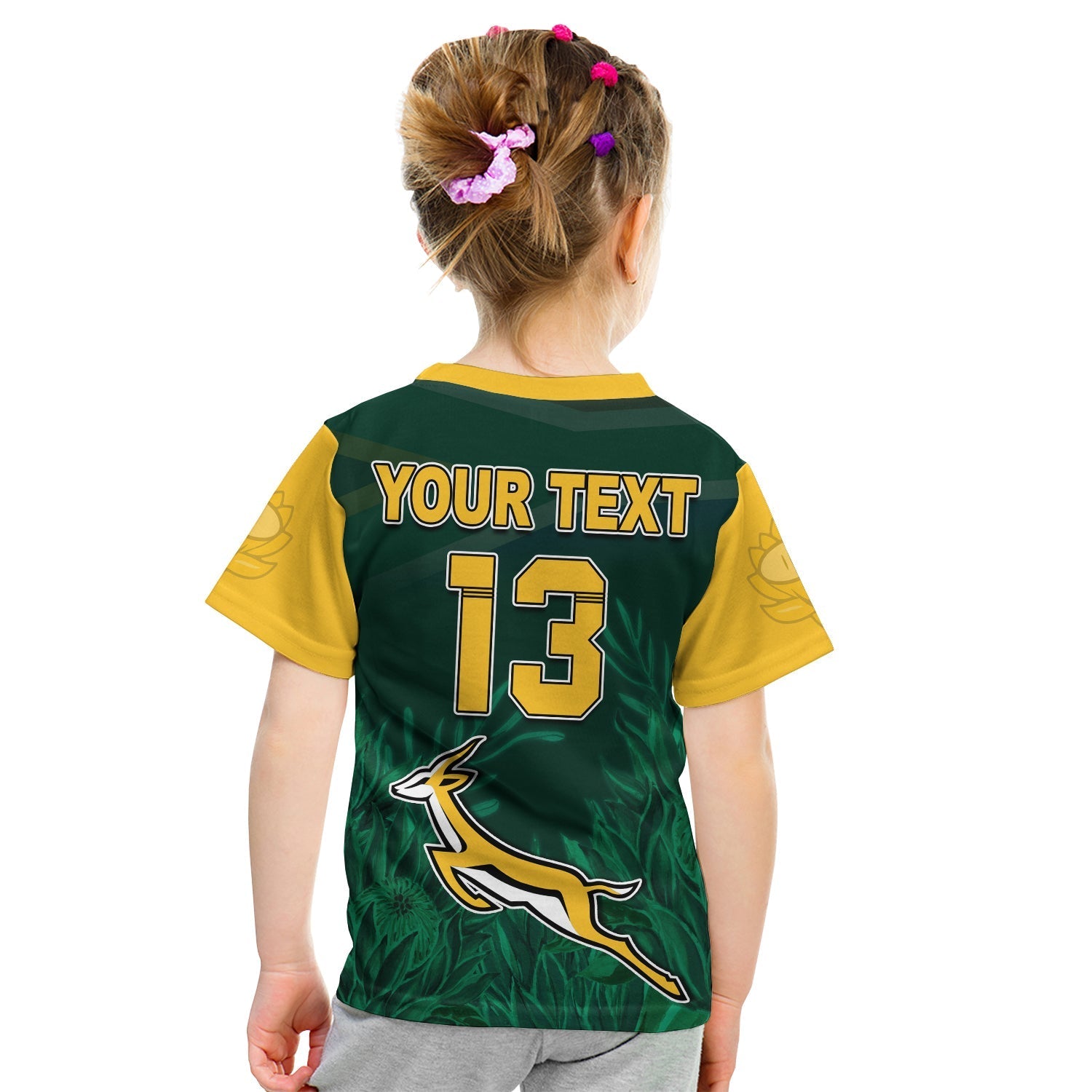 custom-text-and-number-south-africa-rugby-t-shirt-springboks-king-protea-go-bokke