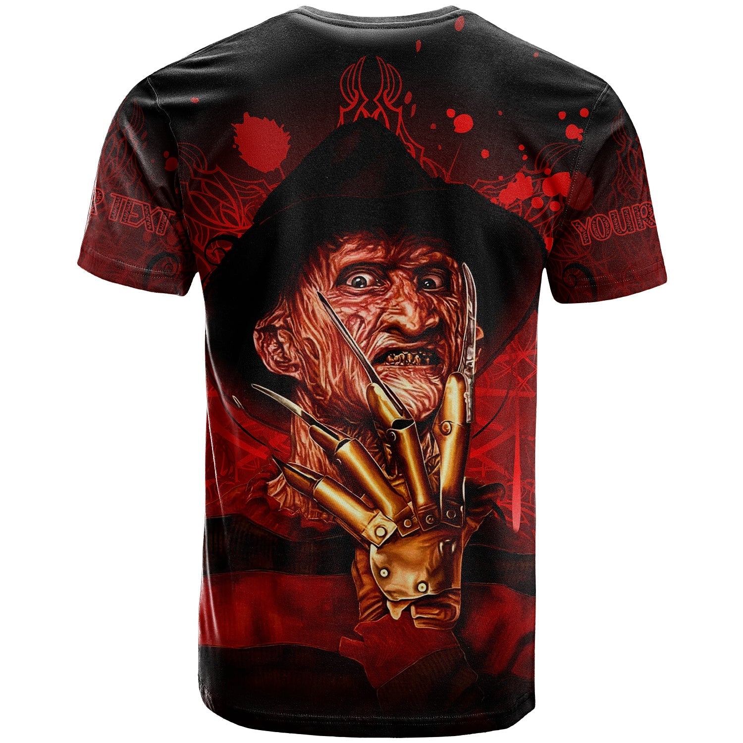 custom-personalised-happy-halloween-t-shirt-scare-freddy-back